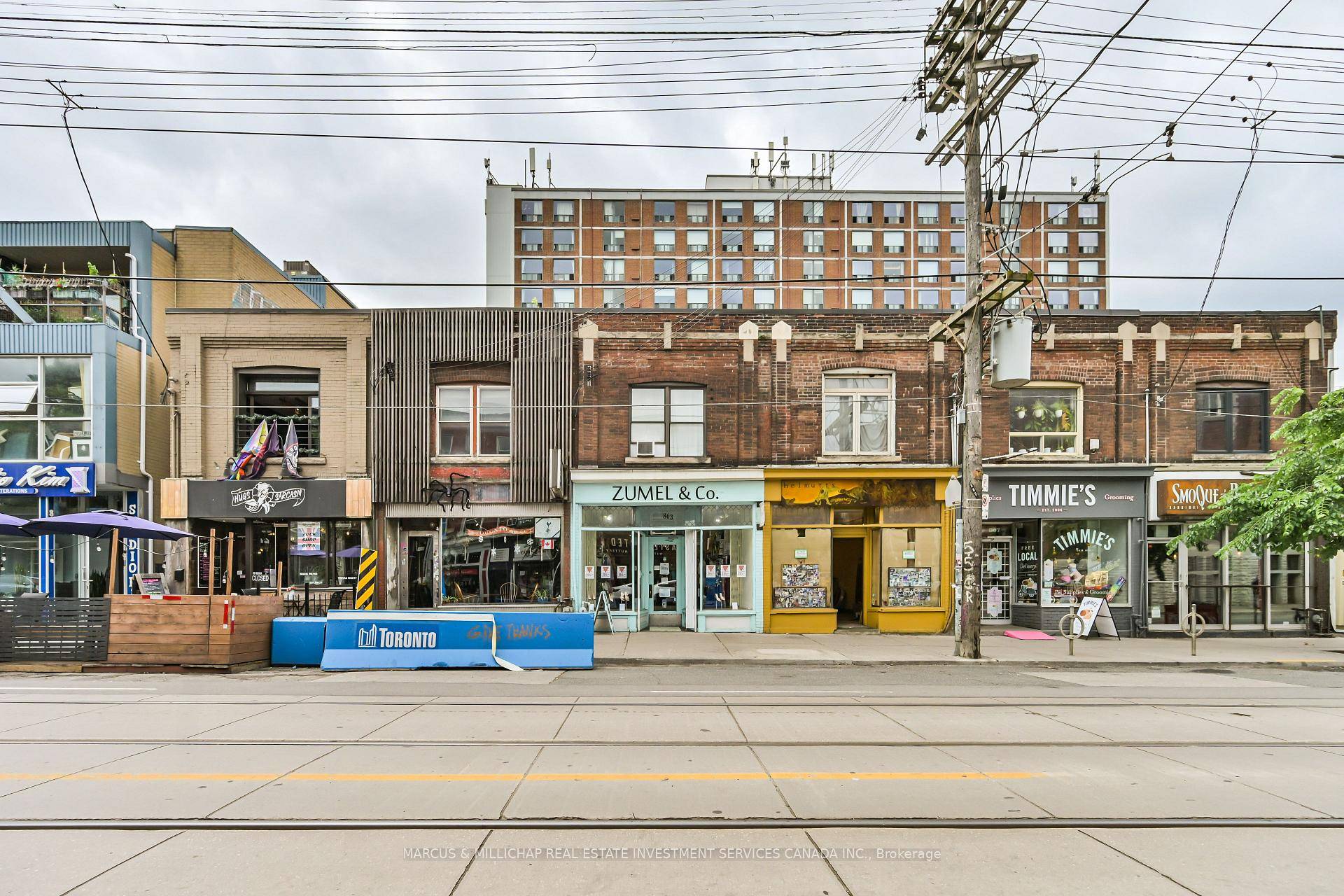 Presenting a premier opportunity at 863 Queen Street West a rare investment offering in one of Toronto's most vibrant and sought after neighborhoods.