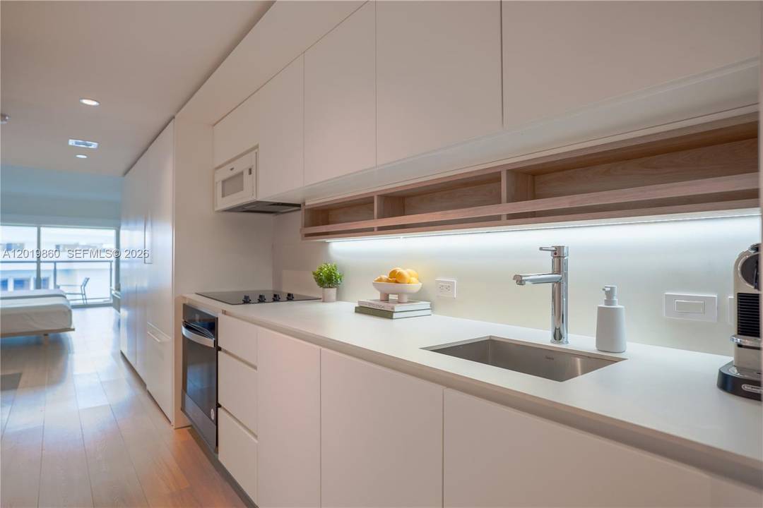 Furnished Studio Residence at Beach Haus Bal Harbour, a boutique collection of just 36 luxury residences in the heart of prestigious Bal Harbour Village.