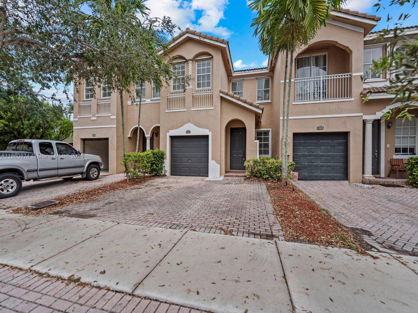 Beautiful, 3 bedroom 2. 5 bath unit in a gated community with large patio and attached garage.