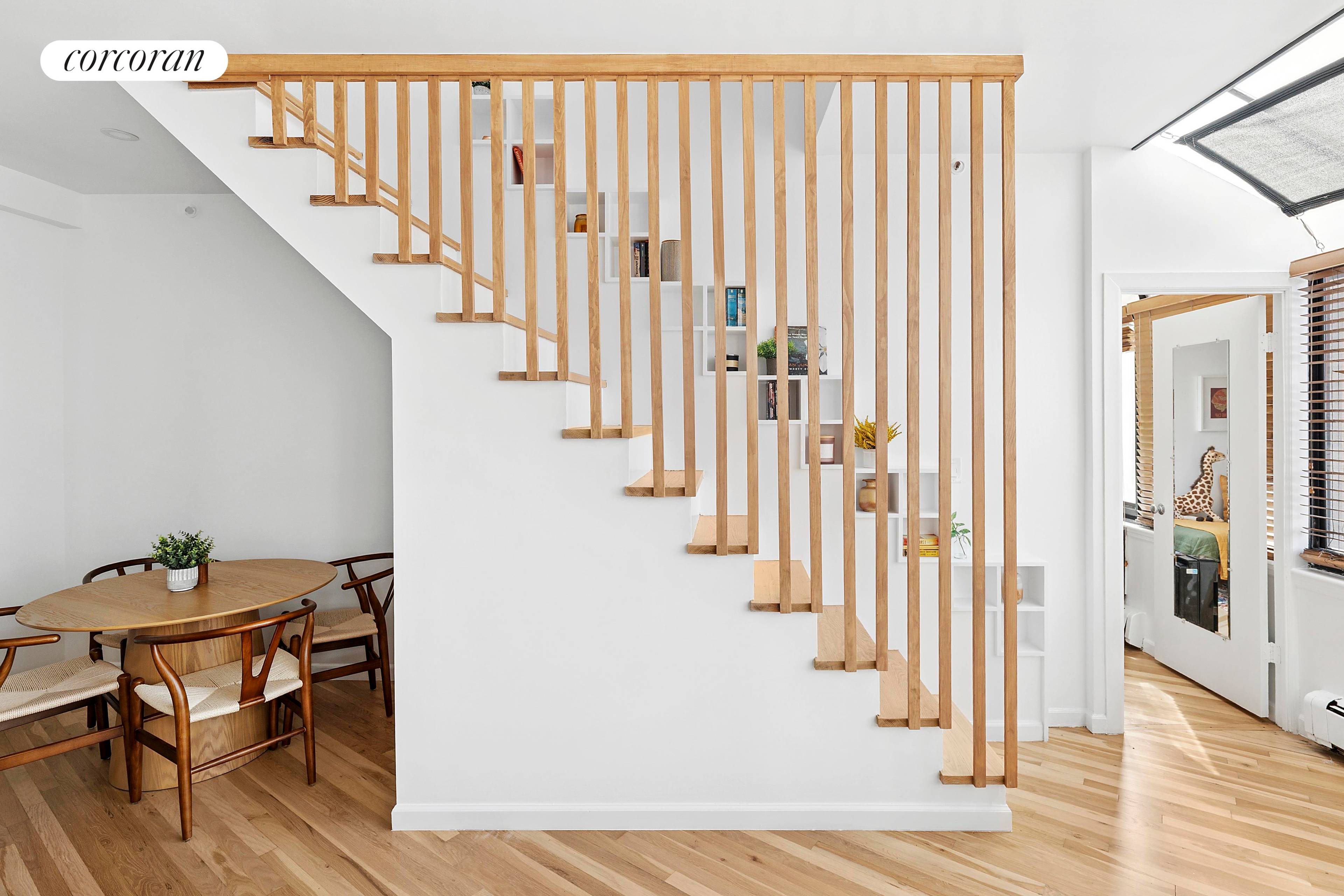 161 Remsen Street, Apt. 7B Top floor duplex, 2BR 2BA with private balcony This light filled greenhouse duplex offers treetop views, airy flow, and a sense of calm right in ...