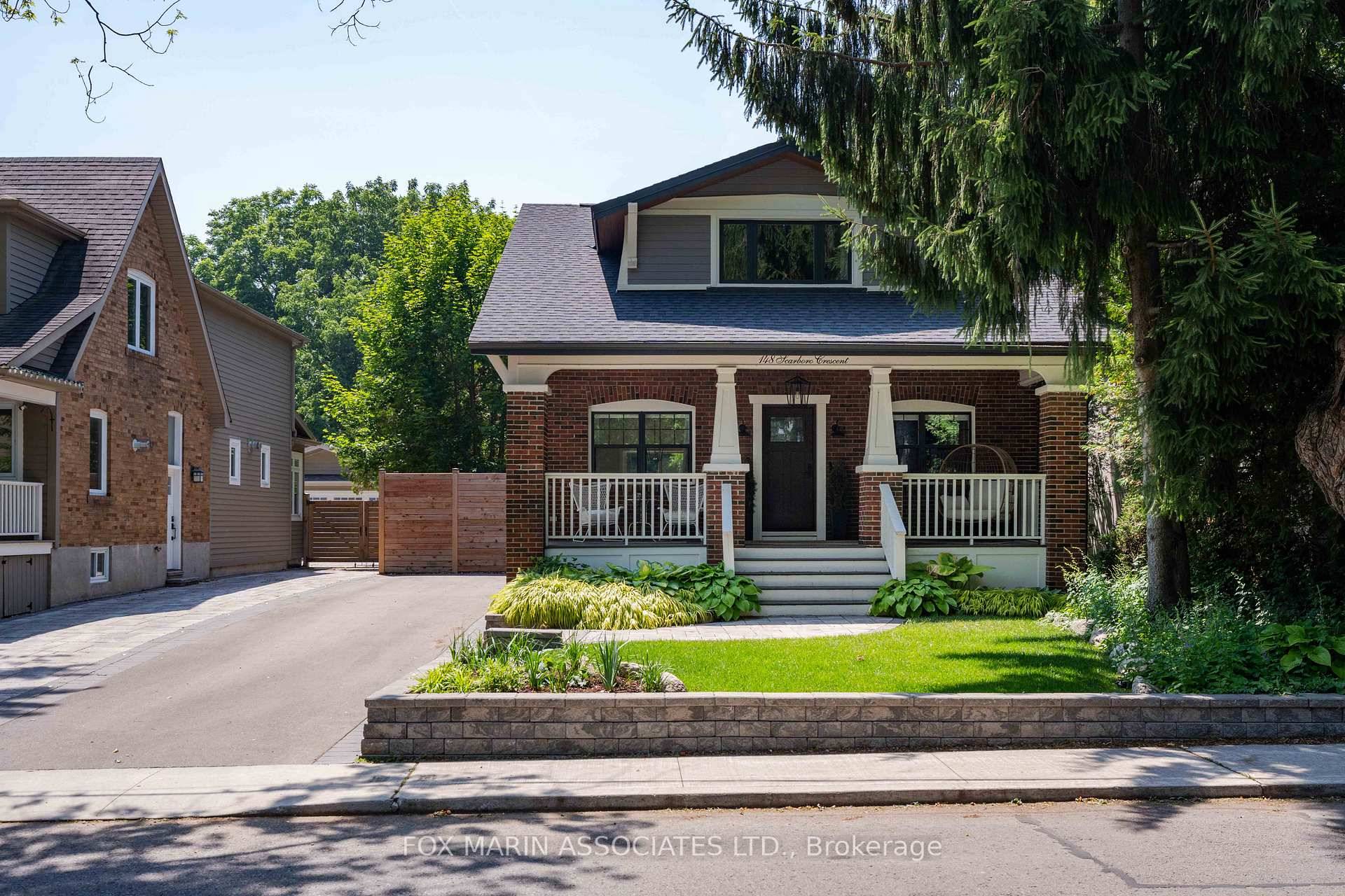 Hidden Behind Mature Trees amp ; Anchored Along The Protected Ravine Edge Of Cliffcrest, This Detached 2 Storey Home Is A Masterclass In Timeless Design amp ; Intentional Living.