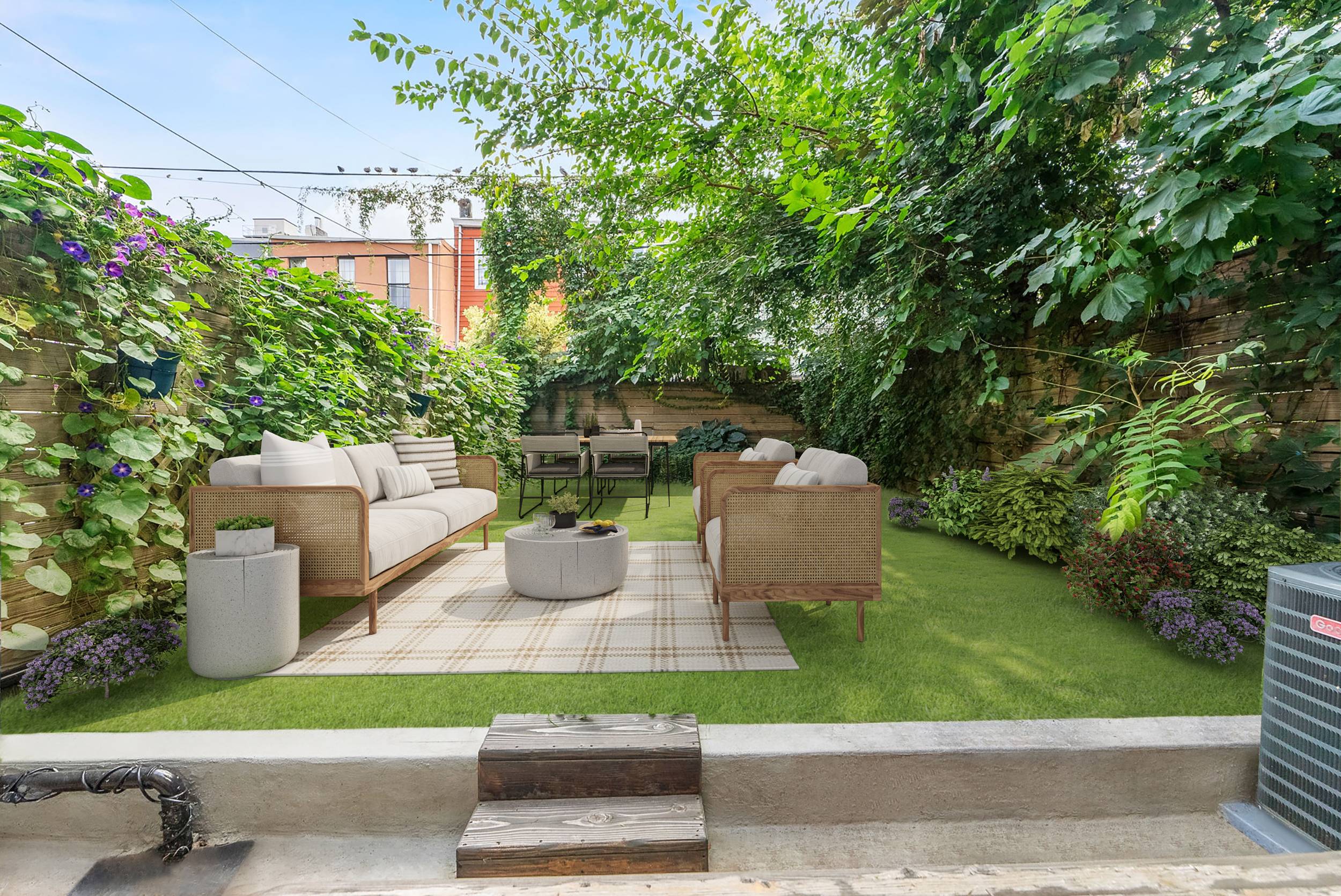 3BR 2BA with In Unit Washer Dryer Huge Private Backyard in Bushwick 3 true bedrooms room to spread out, live, and work 2 full bathrooms no sharing, no waiting In ...