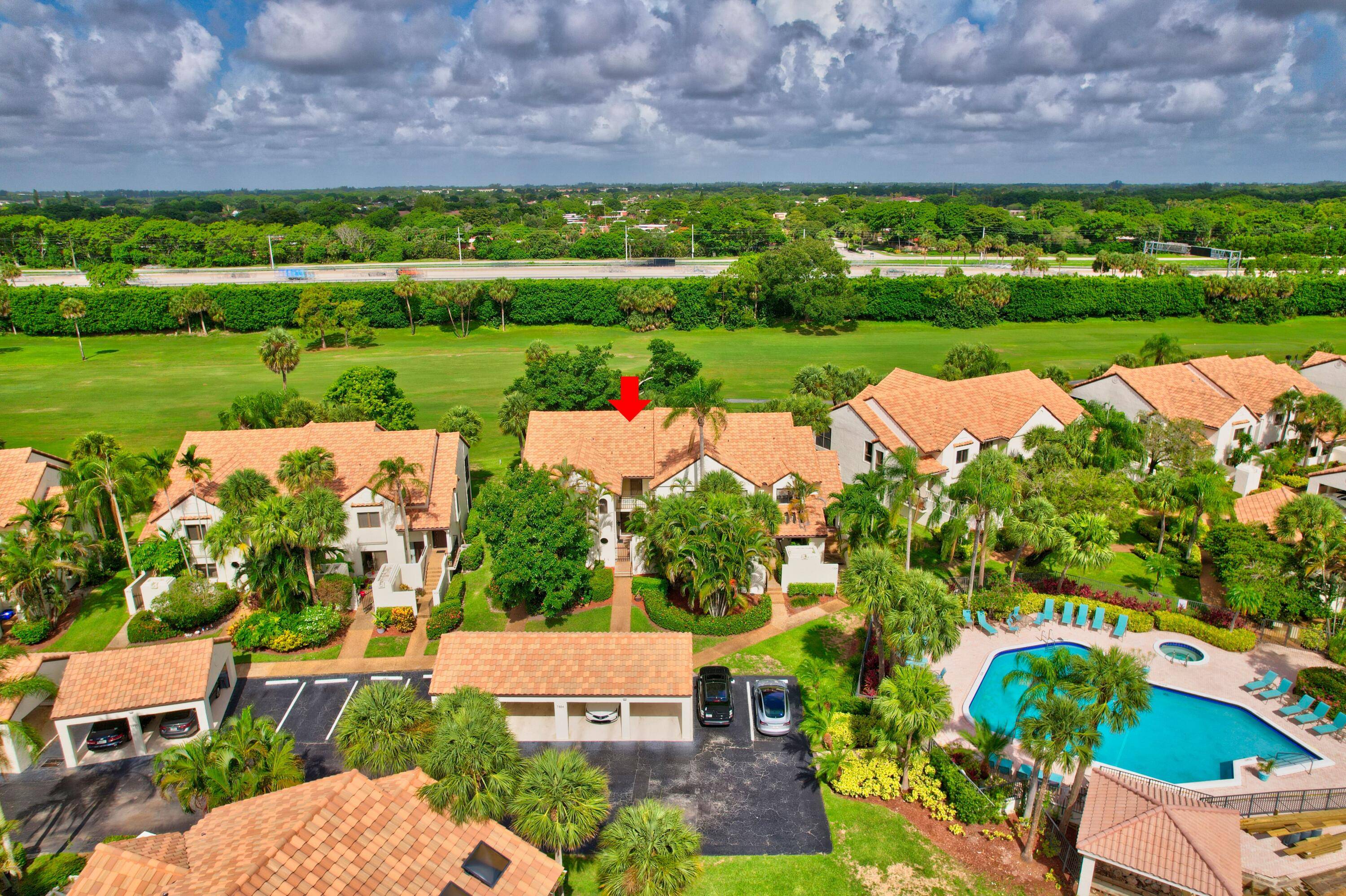 This one level, fully remodeled 2 bedroom, 2 bathroom residence offers the perfect blend of modern luxury and serene living, situated directly on the golf course.