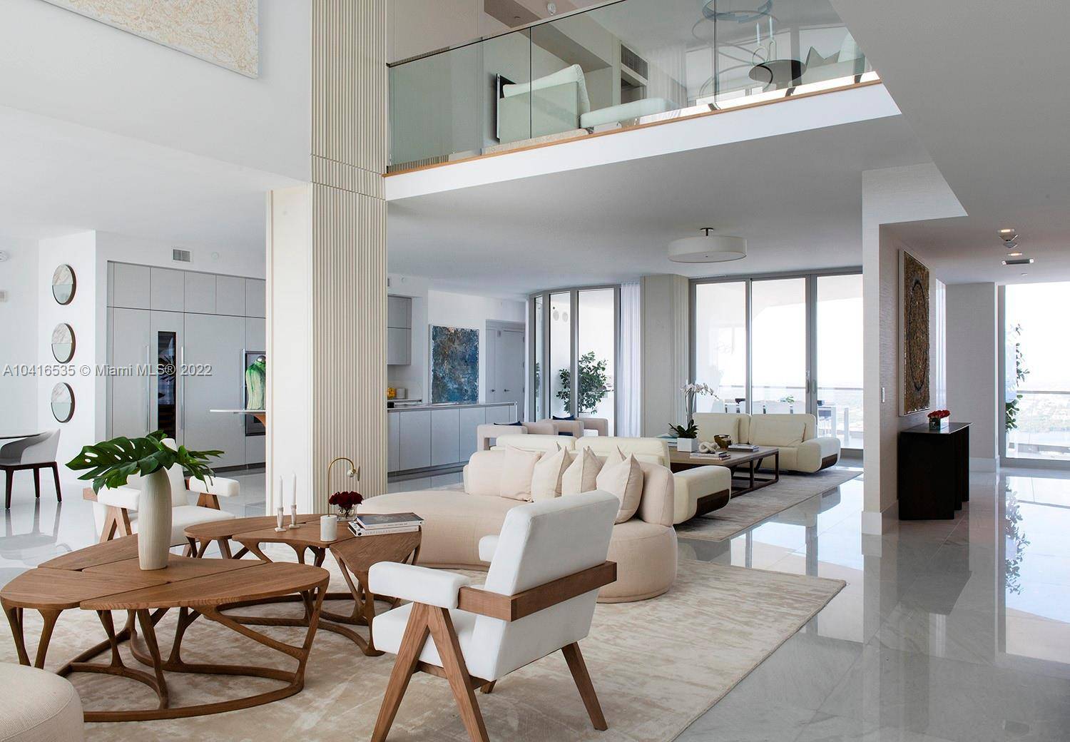 Exquisitely finished and furnished Penthouse designed by Meyer Davis.