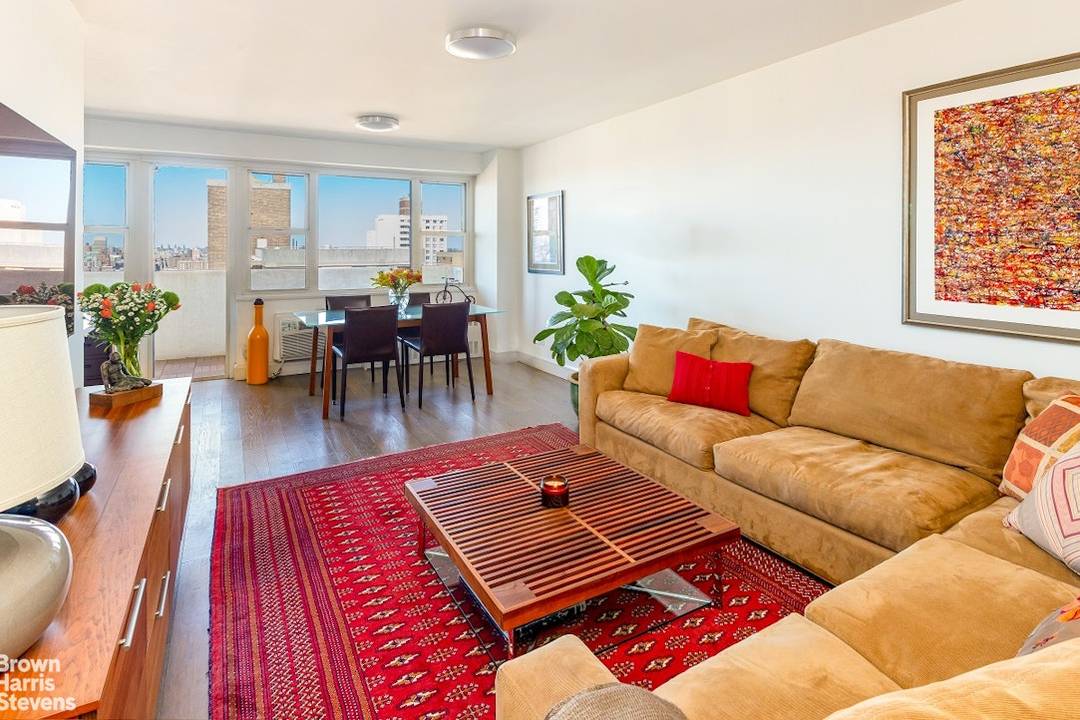 Wake up to Central Park and fall asleep to views of the Hudson River Perched high above the Upper West Side, this stunning, extremely well laid out one bedroom Condo ...