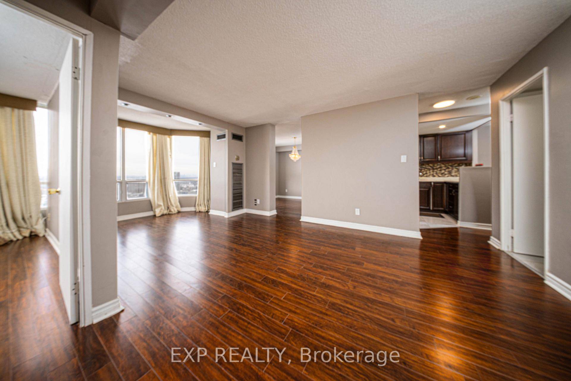 Spacious corner unit and one of the largest in the building, offering clear, unobstructed views and abundant natural sunlight.
