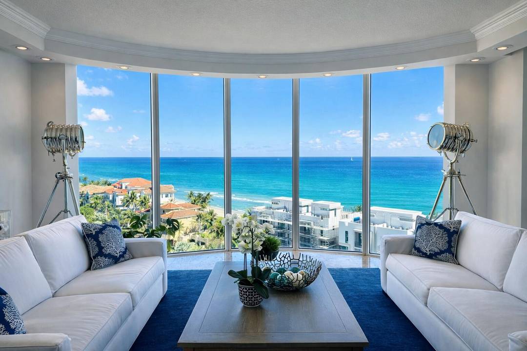 Rarely available higher floor condo offering stunning panoramic views in every direction.