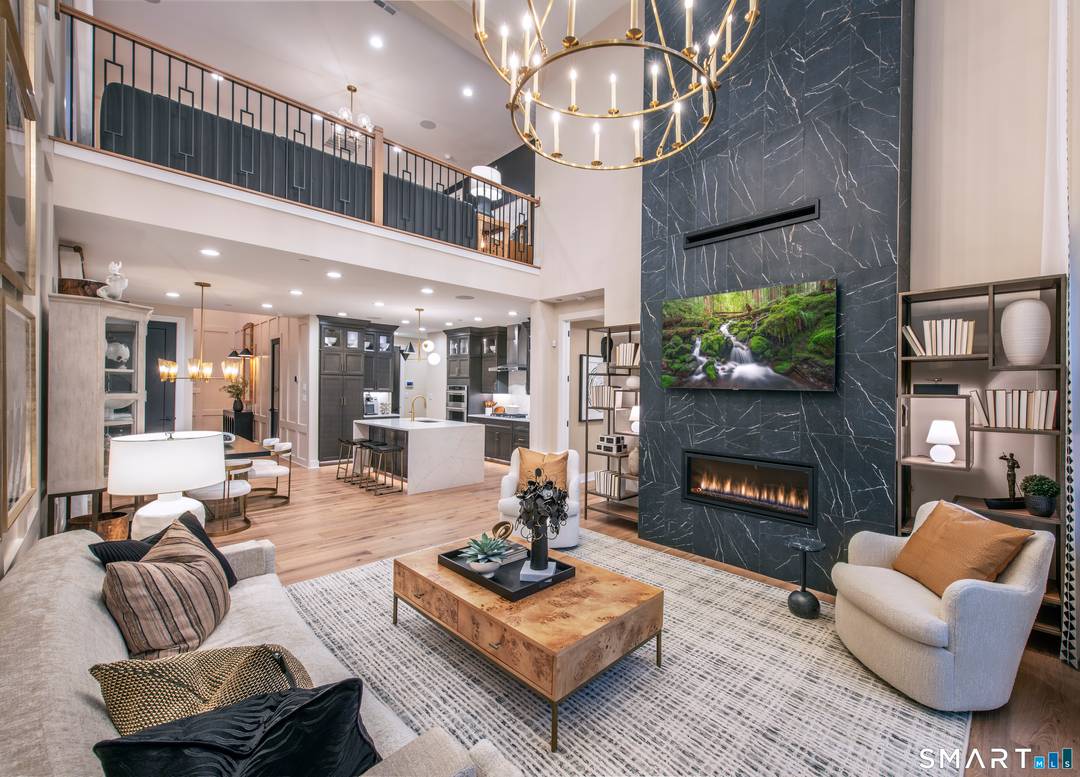 At the heart of the Hawthorne home, the open main level offers a warm and inviting space for everyday living and entertaining.