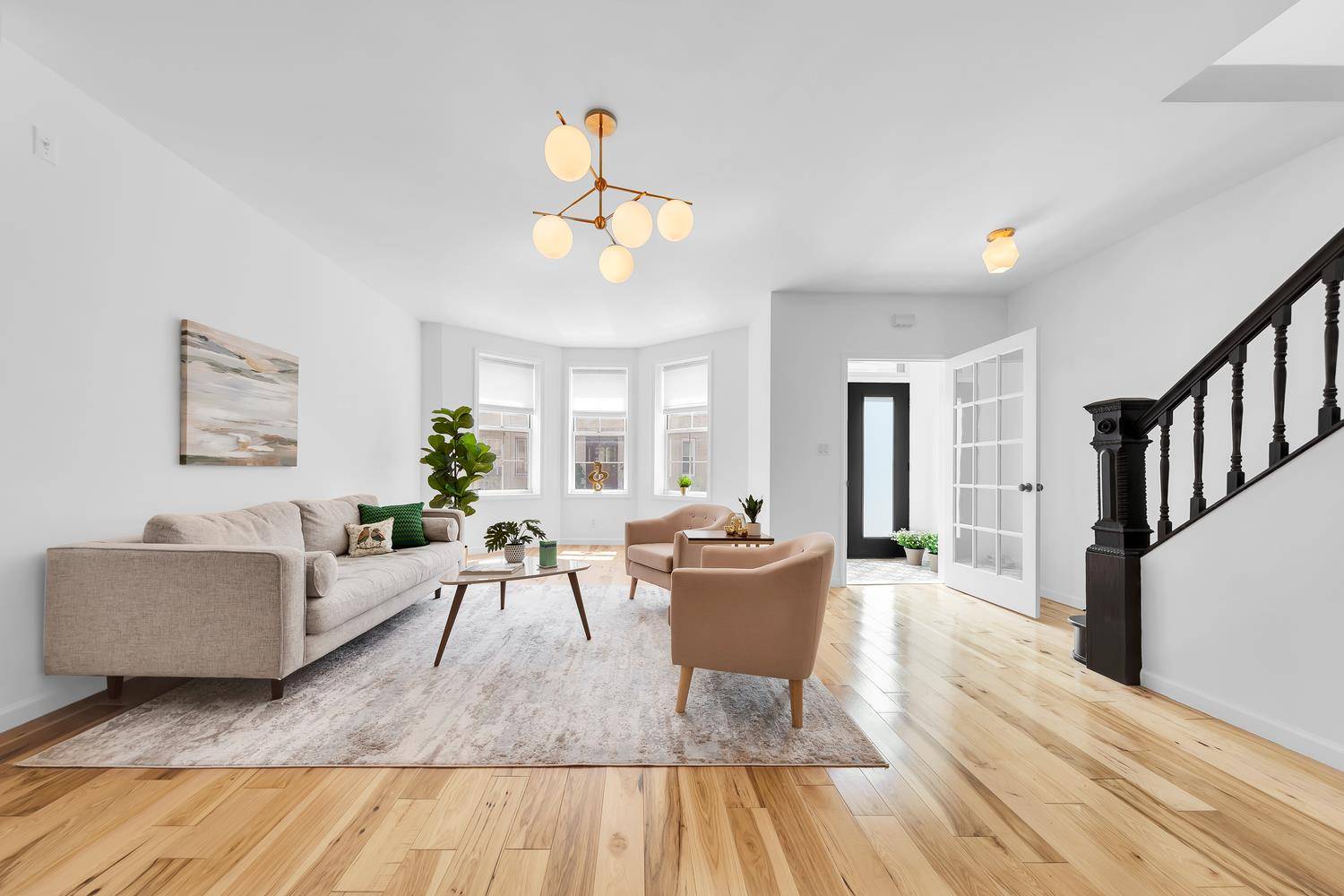 Gorgeous two family brick house, currently used as a single family with mother in law suite, in prime Windsor Terrace, Brooklyn.