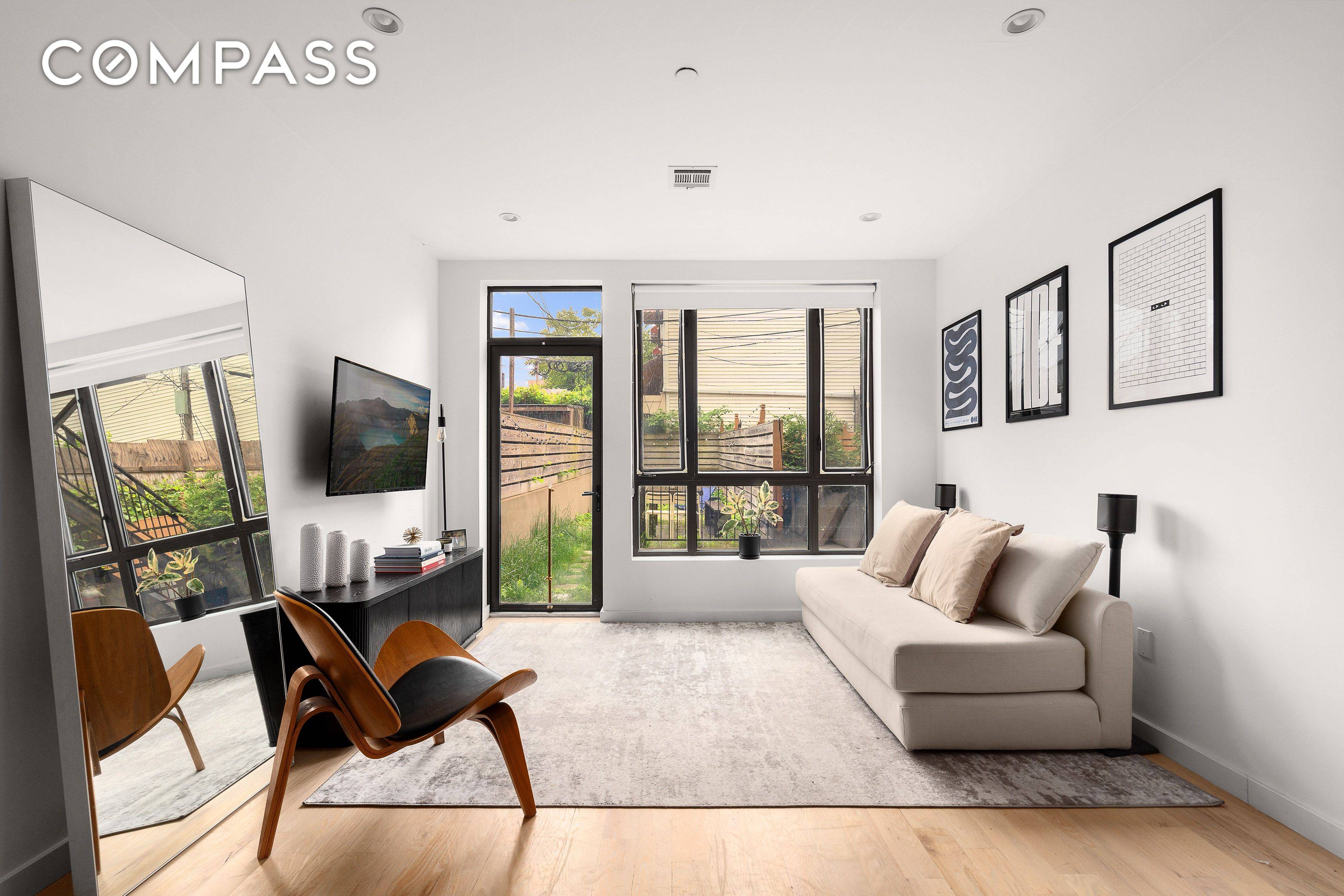Welcome to 328 Central Avenue, Unit 1B a thoughtfully designed 2 bedroom, 1.
