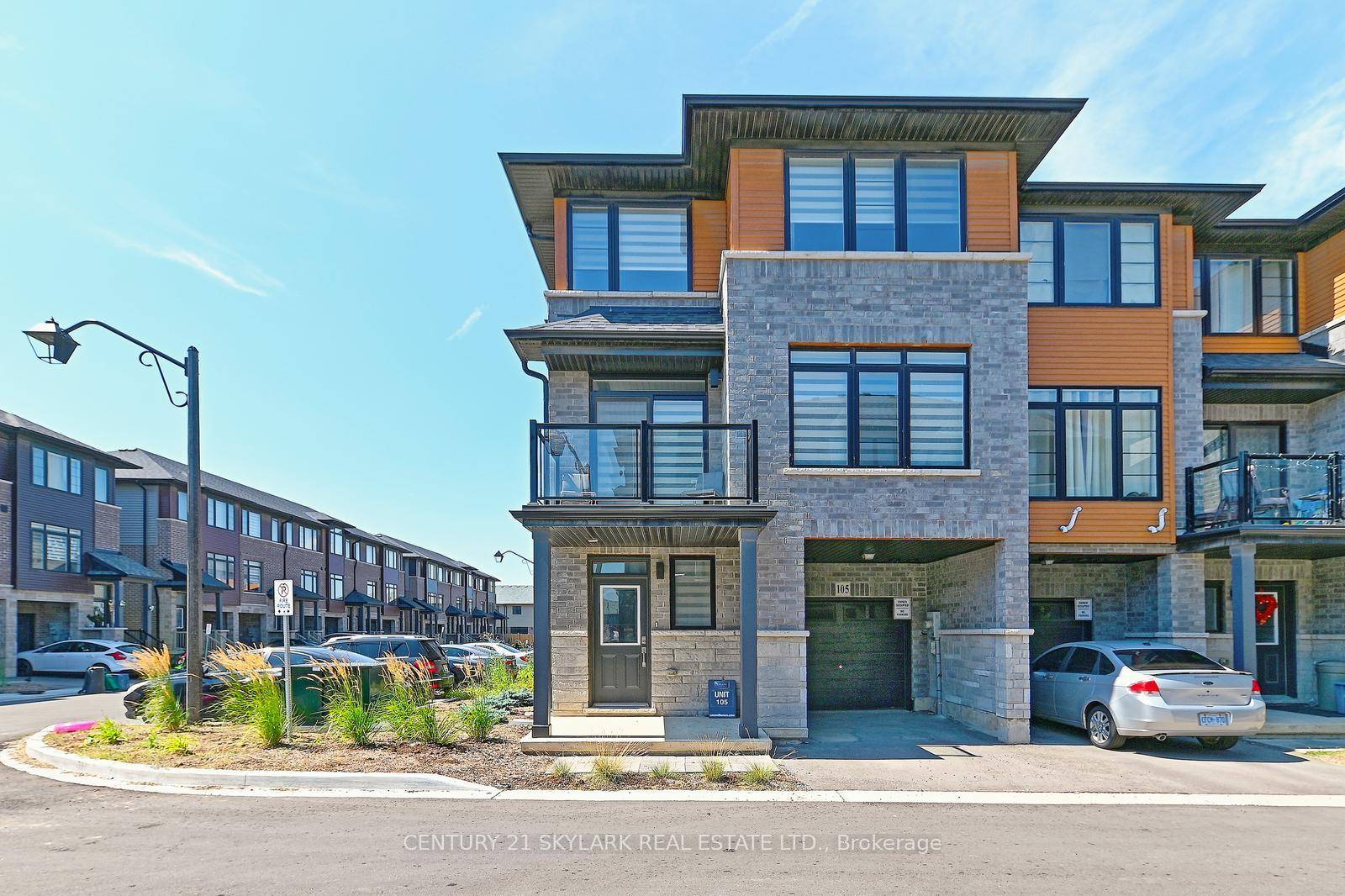 Stylish 2 year old, 3 storey townhouse featuring 3 bedrooms and 2.