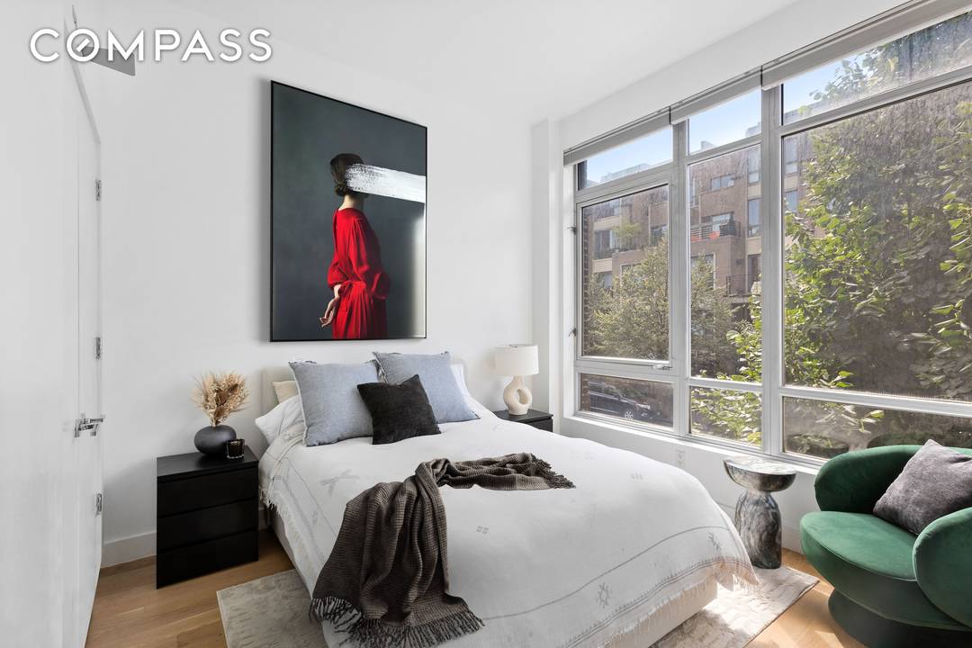 Welcome to a stunning one bedroom home in the heart of Prospect Heights, where modern sophistication meets thoughtful design.