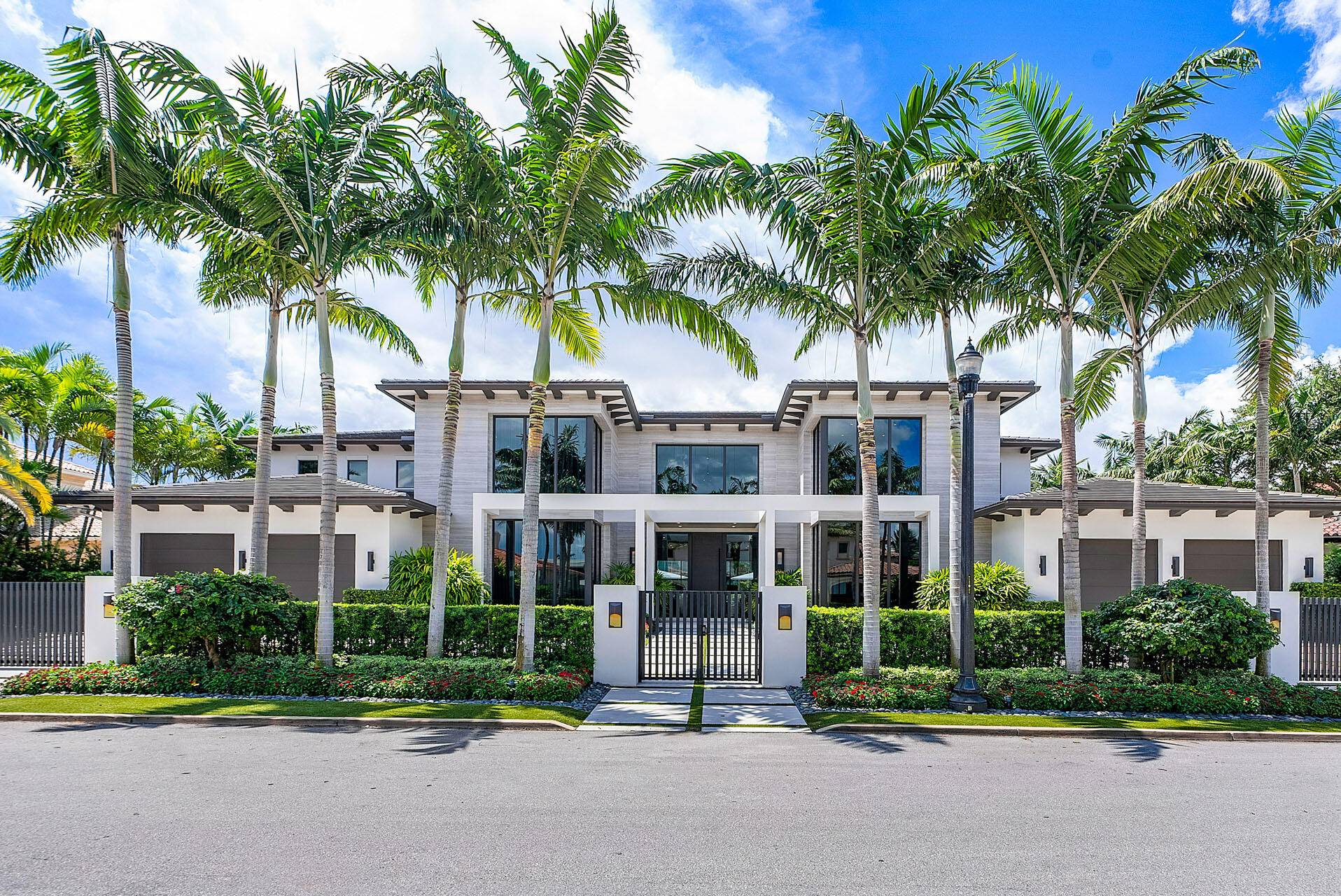 Discover the epitome of luxury in this nearly new deep water estate on 131' of waterfront, masterfully crafted by CJM Builders and elegantly designed by Marc Michaels.