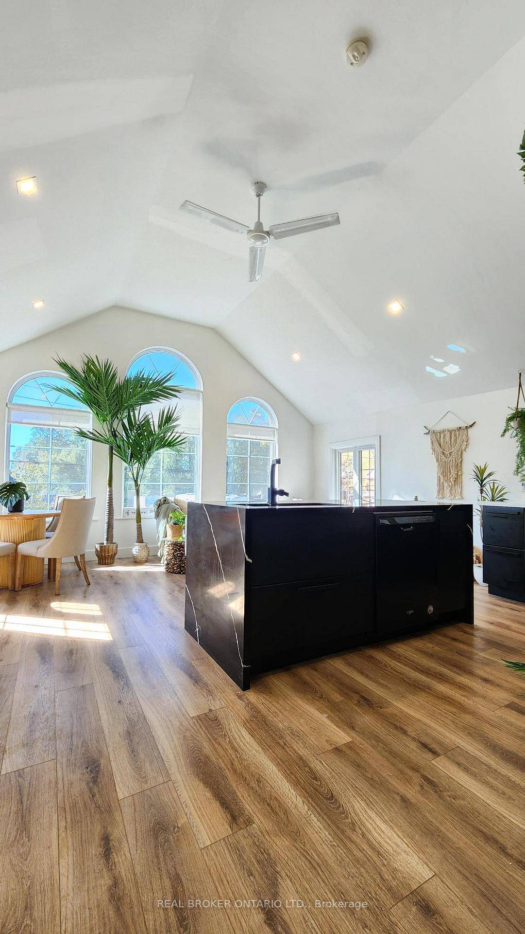 One of a kind mixed property with retail office space plus two completely separate apartments, each with their own main floor laundry.