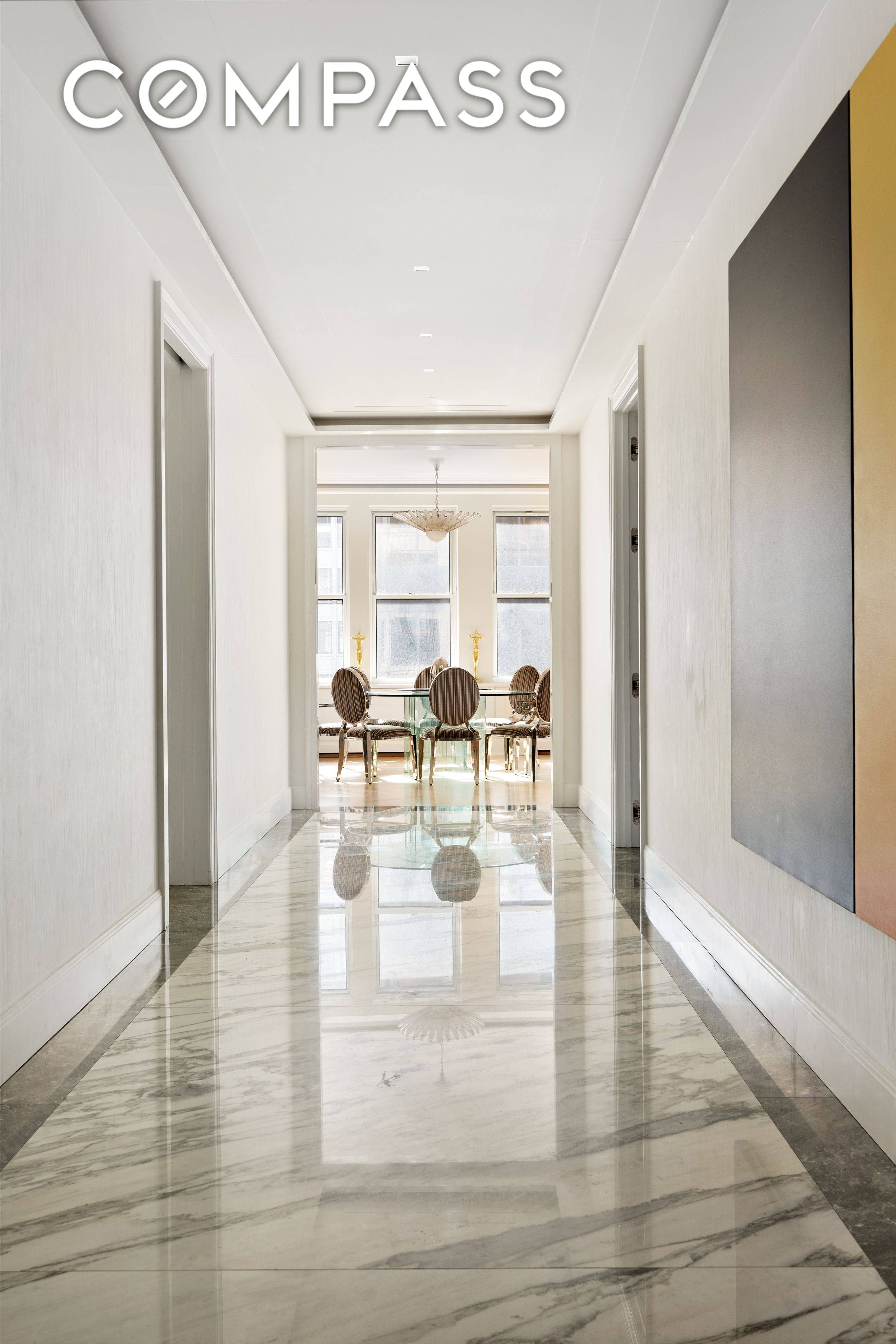 This gut renovated, full floor home offers approximately 5, 000 square feet of thoughtfully designed living space.
