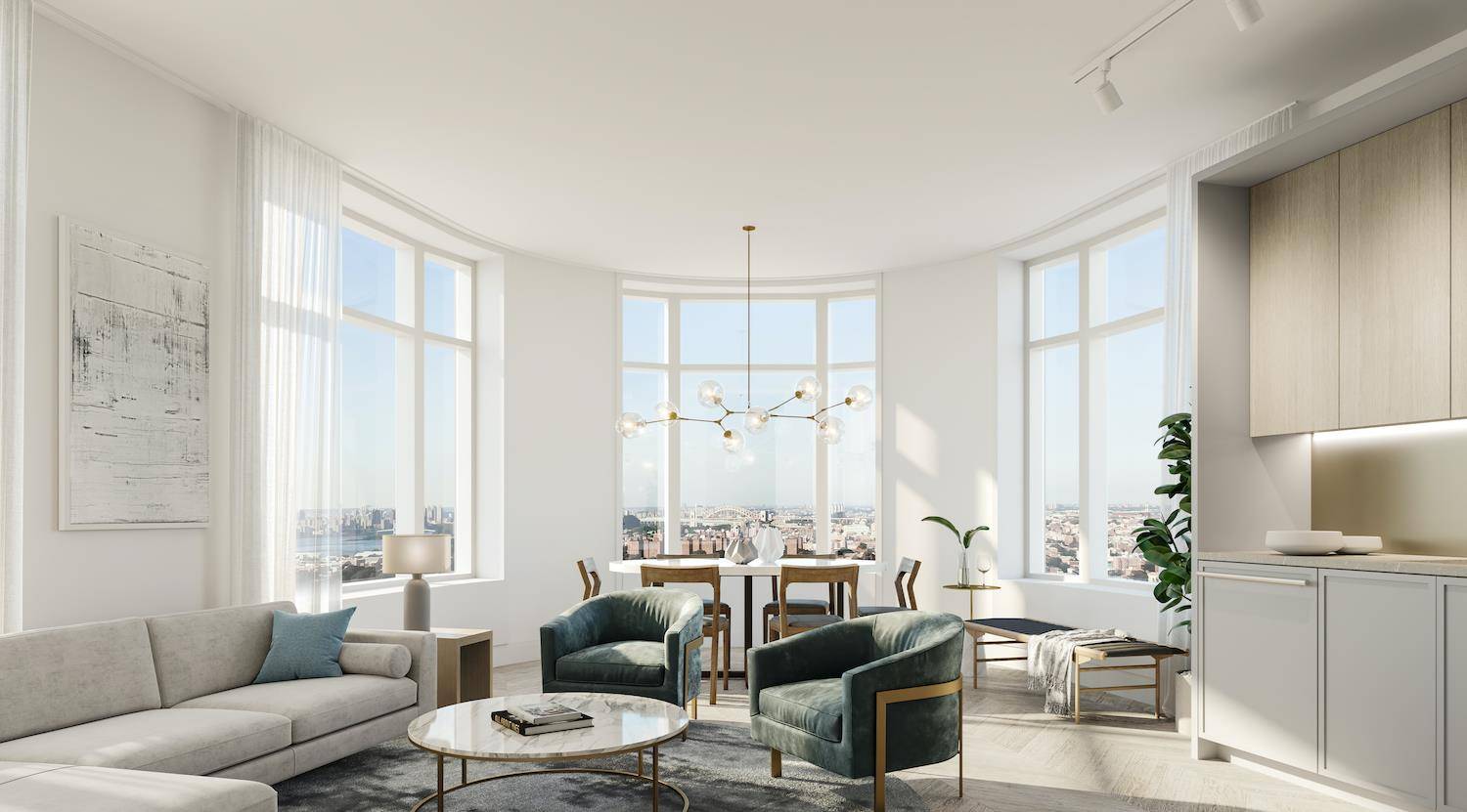 Beautiful 2BR 2BTH with High Ceilings amp ; Panoramic ViewsPrime LIC Location Minutes to ManhattanElevate Your Lifestyle at the Luxurious NOVA Condominium Beautiful AmenitiesAvailable immediately Easy applicationResidence 22C, split two ...