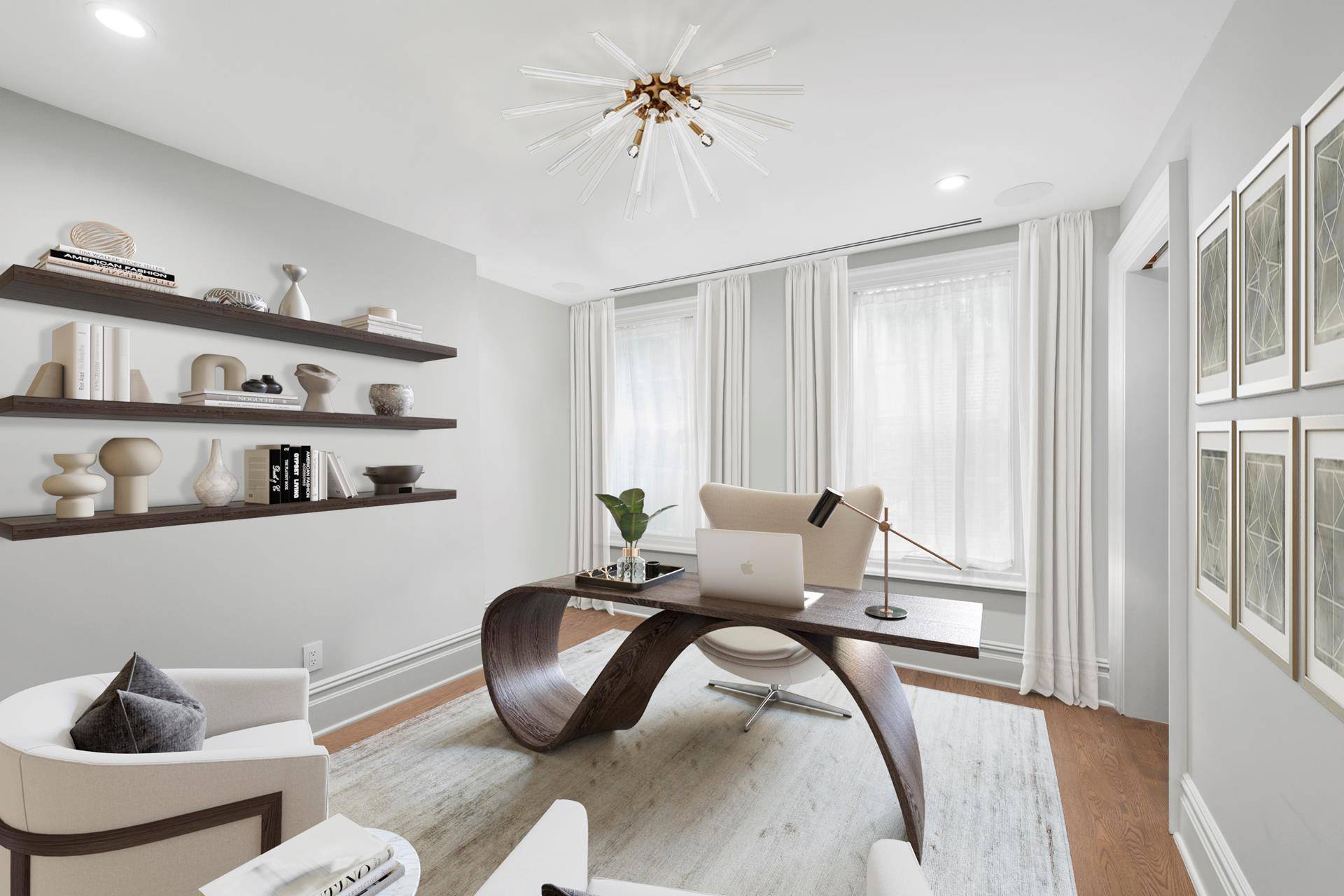 Available May 1 Top 3 floors 3 bed 3 bath with 3 private outdoor spaces.