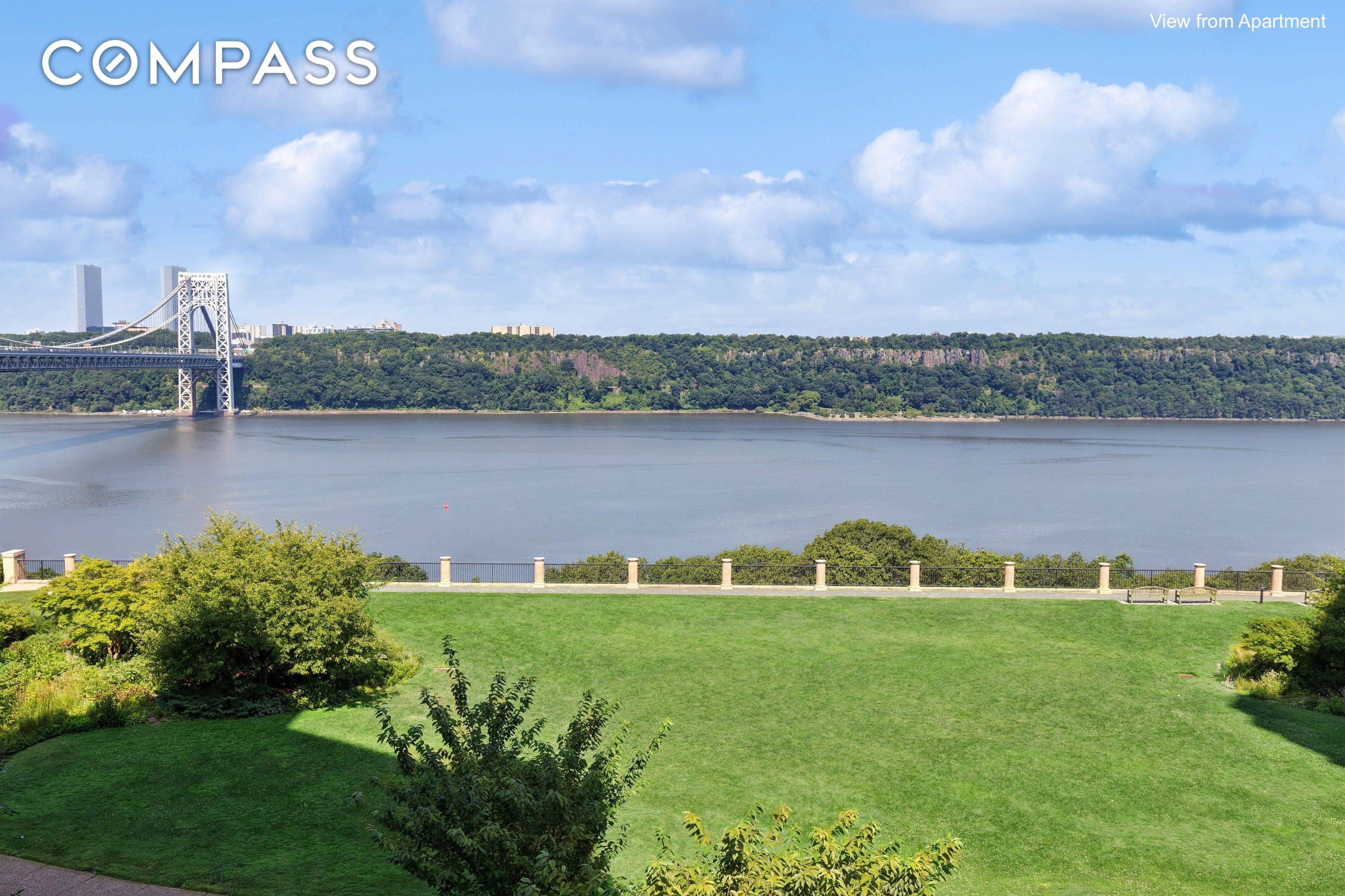 Heavenly Hudson Views Welcome to Residence 48 a rarely available, beautifully proportioned 2 bedroom, 1 bath gem with panoramic Hudson River and Palisades vistas that will take your breath away.