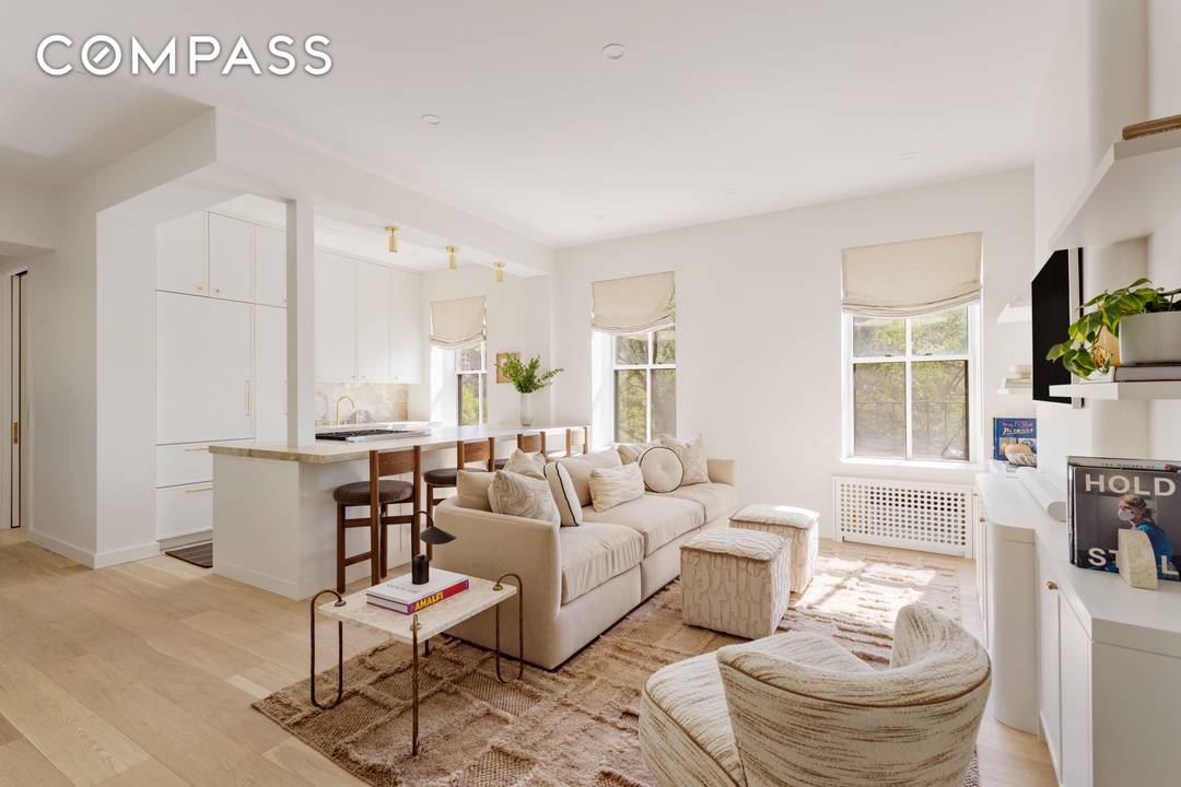 Set on one of the West Village s most coveted blocks, this impeccably renovated residence at 99 Bank Street is a rare offering.