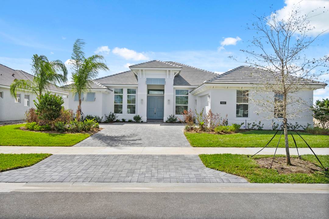 4 bedroom, 3. 5 bath home with a den and 2 car garage showcases the elegant Coastal elevation and is thoughtfully designed with upscale finishes throughout.