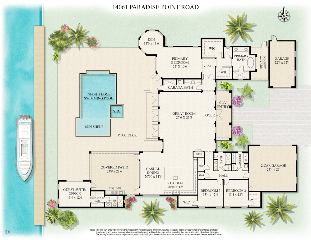 Waterfront Luxury Living in Prime Boater's Location !