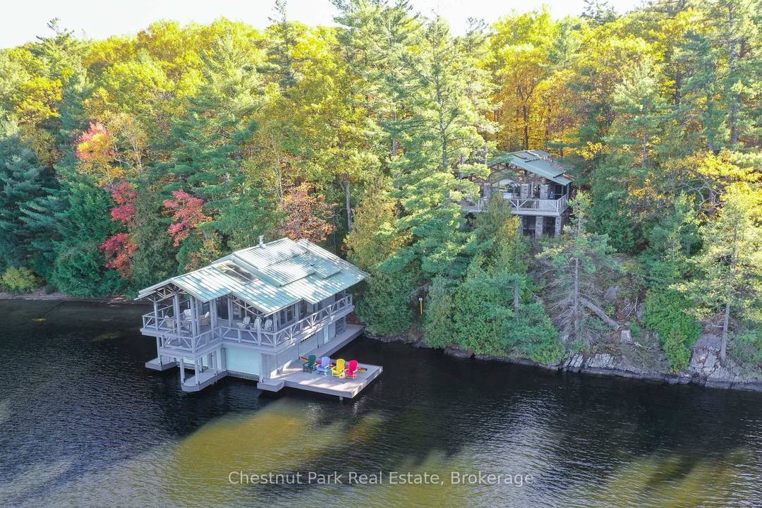 A rare opportunity to own an extraordinary Muskoka estate offering 635 feet of pristine lake frontage and 12.