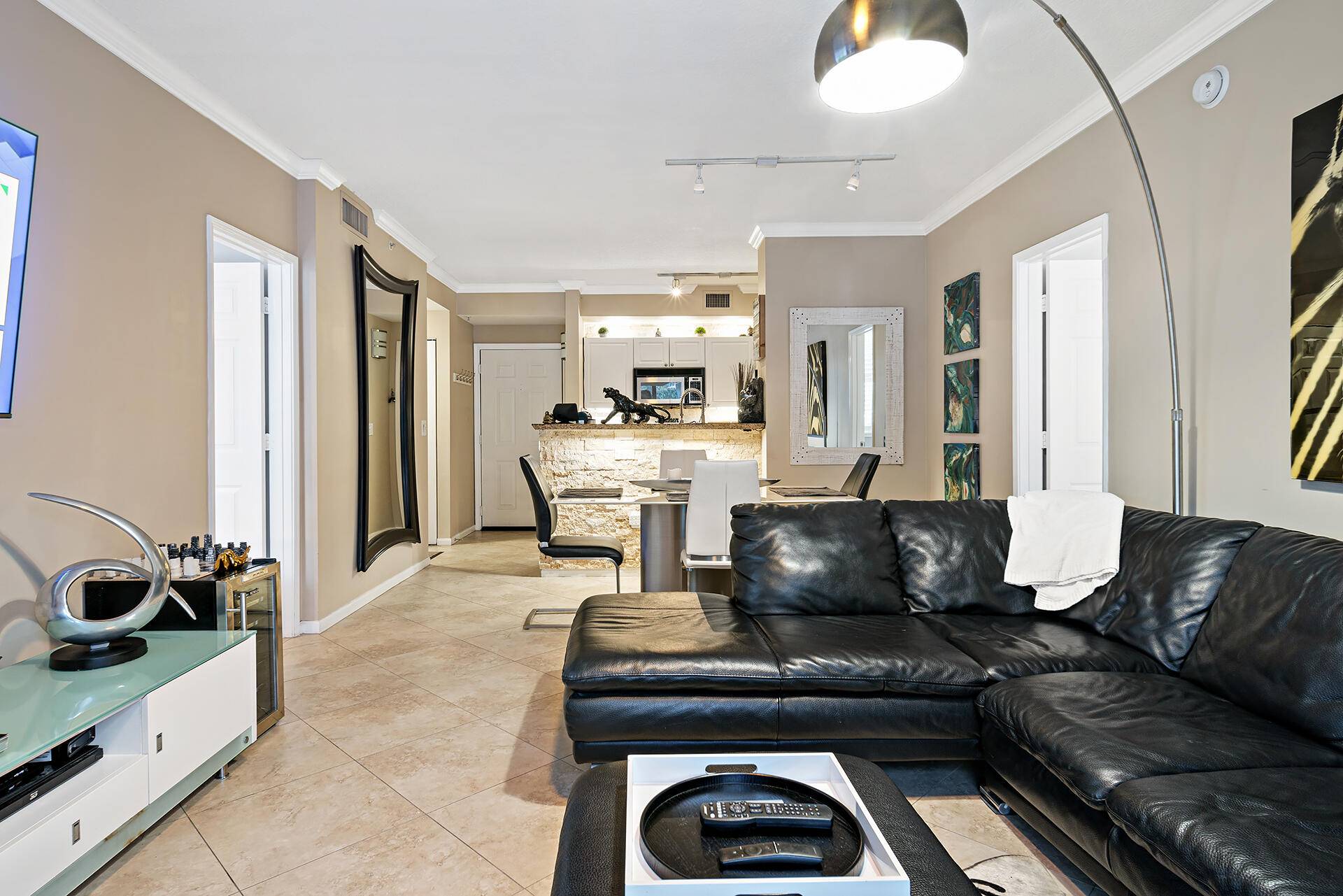 This modern, fully furnished 2 bed, 2 bath condo is located in the heart of Downtown West Palm Beach, offering convenient walkability to shops, restaurants, and popular spots like City ...