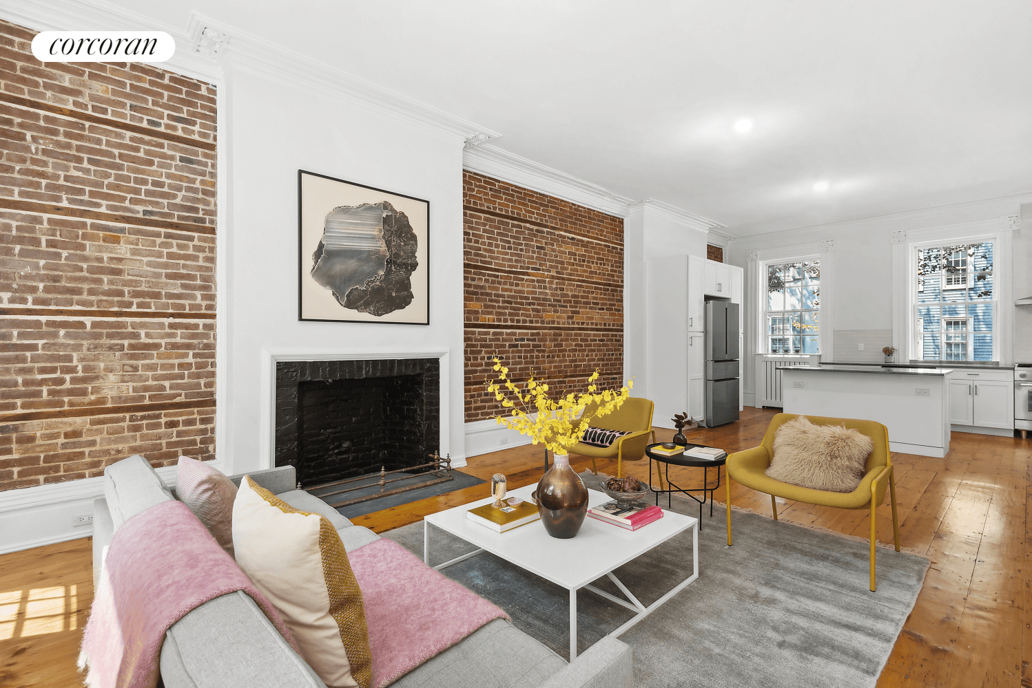 Welcome to 51 Hicks Street, an exquisite full brownstone rental nestled in the heart of Brooklyn Heights.