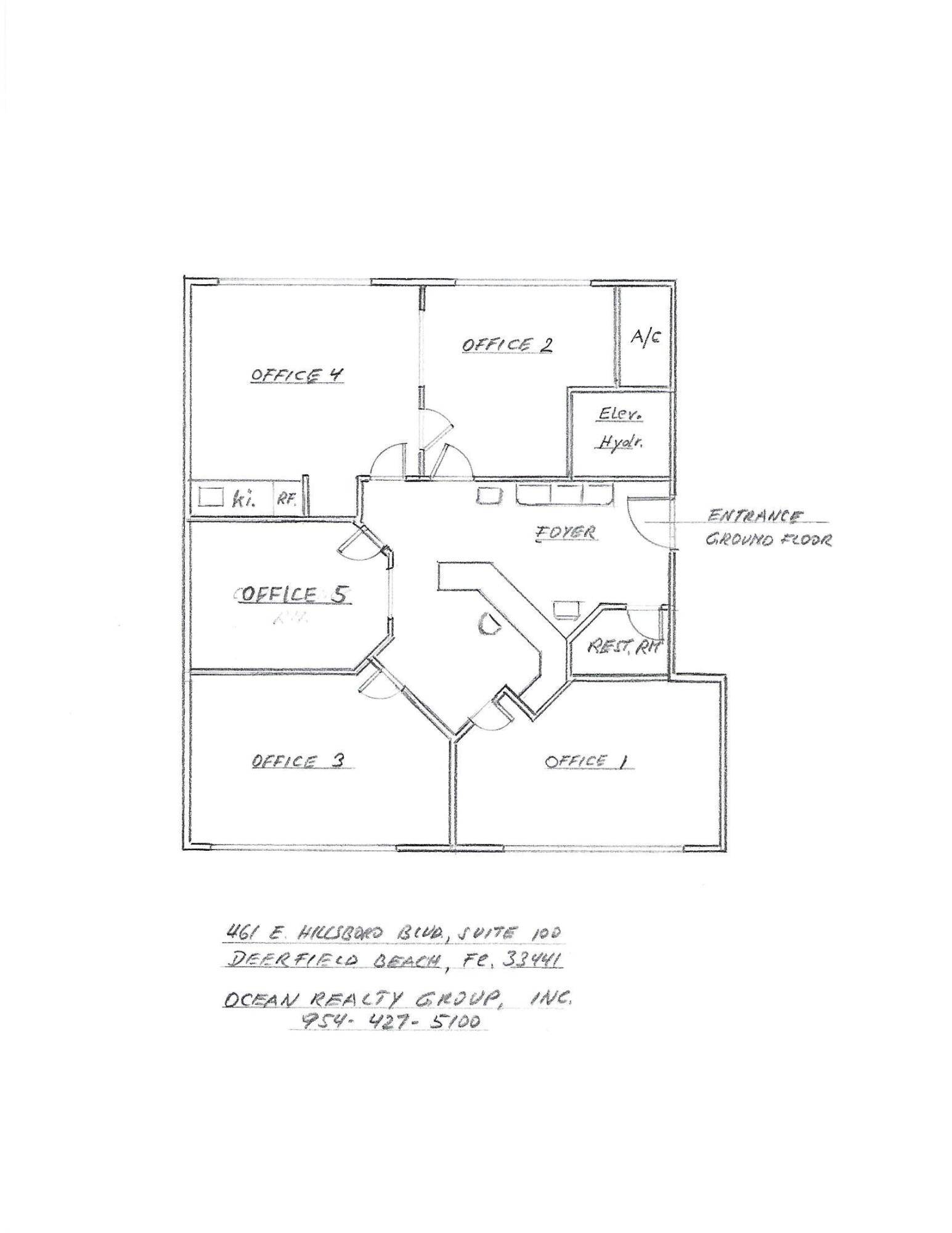 200 sq. ft. office space, rent 795.