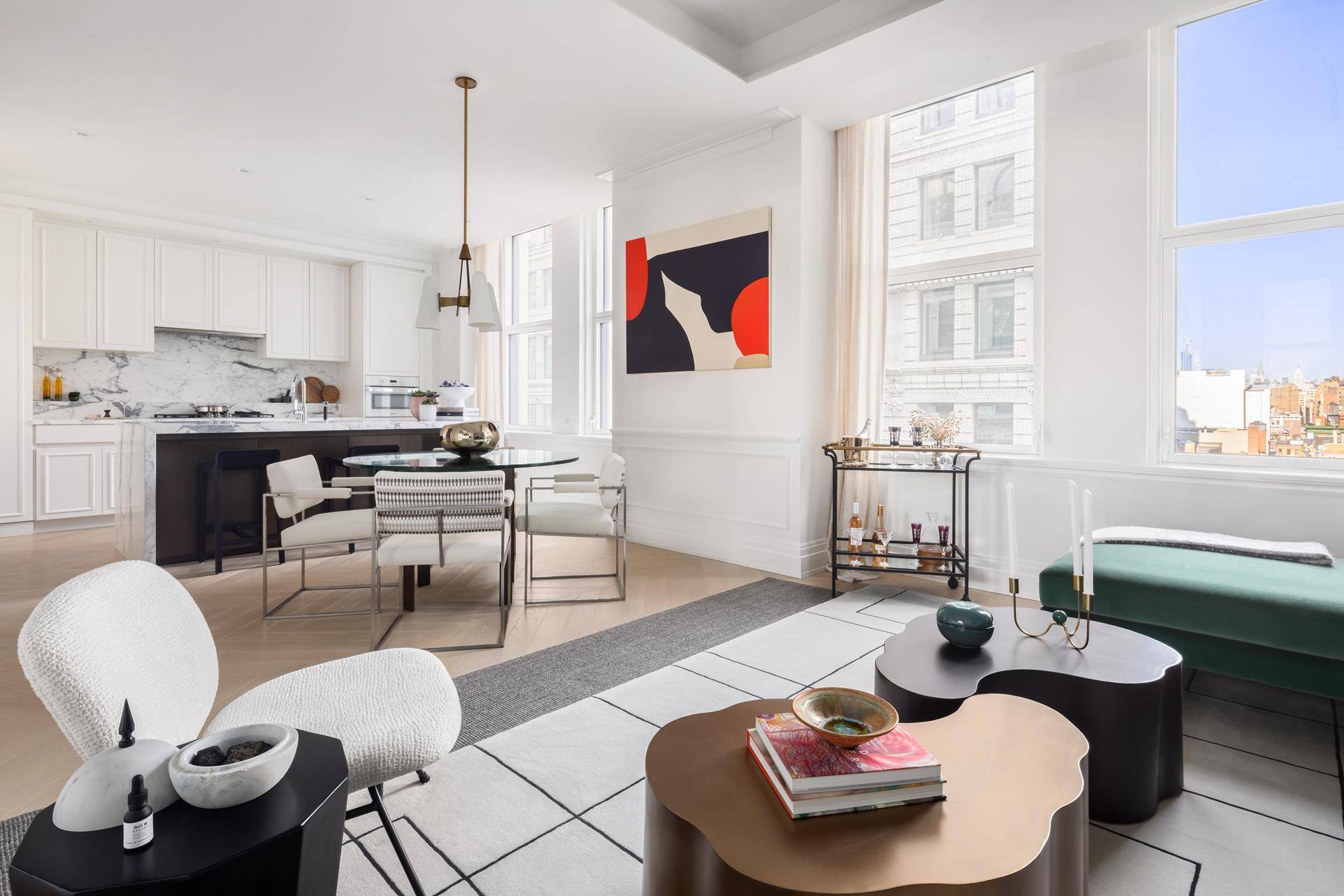 Immediate Occupancy. Paying homage to the most coveted elements of an architectural masterpiece at 108 Leonard, ornamental majesty and historic provenance are leveraged anew with fresh modern forms and contemporary ...