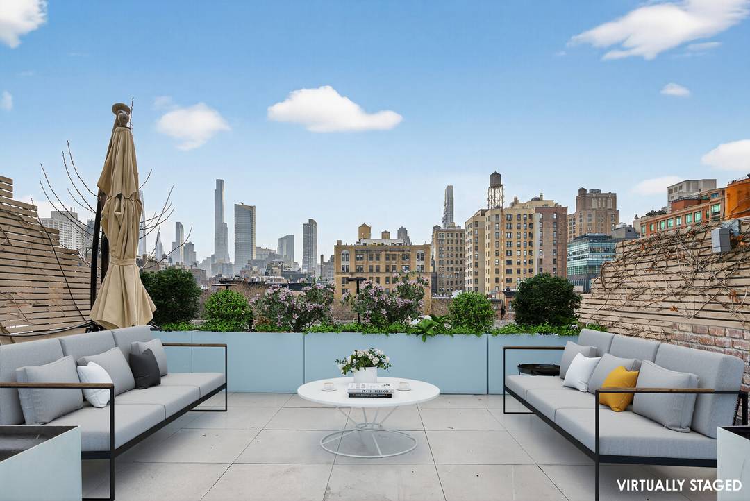 ALL OPEN HOUSES BY APPOINTMENT ONLY VIEW VIDEO FOR MORE INFORMATION This mint triplex offers a south facing living room with lovely open city views, a wood burning fireplace, exposed ...