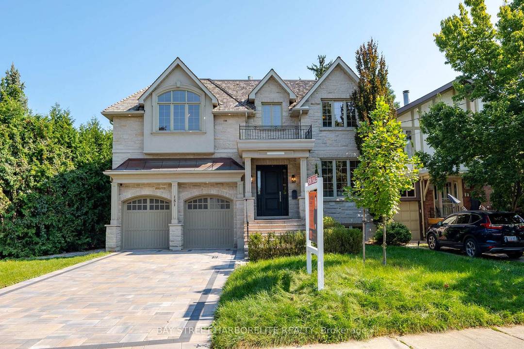 Elegant State Of The Art Custom Built Home In Desirable North Leaside, Blending Architectural Detail With Up To The Minute Design Of Today.