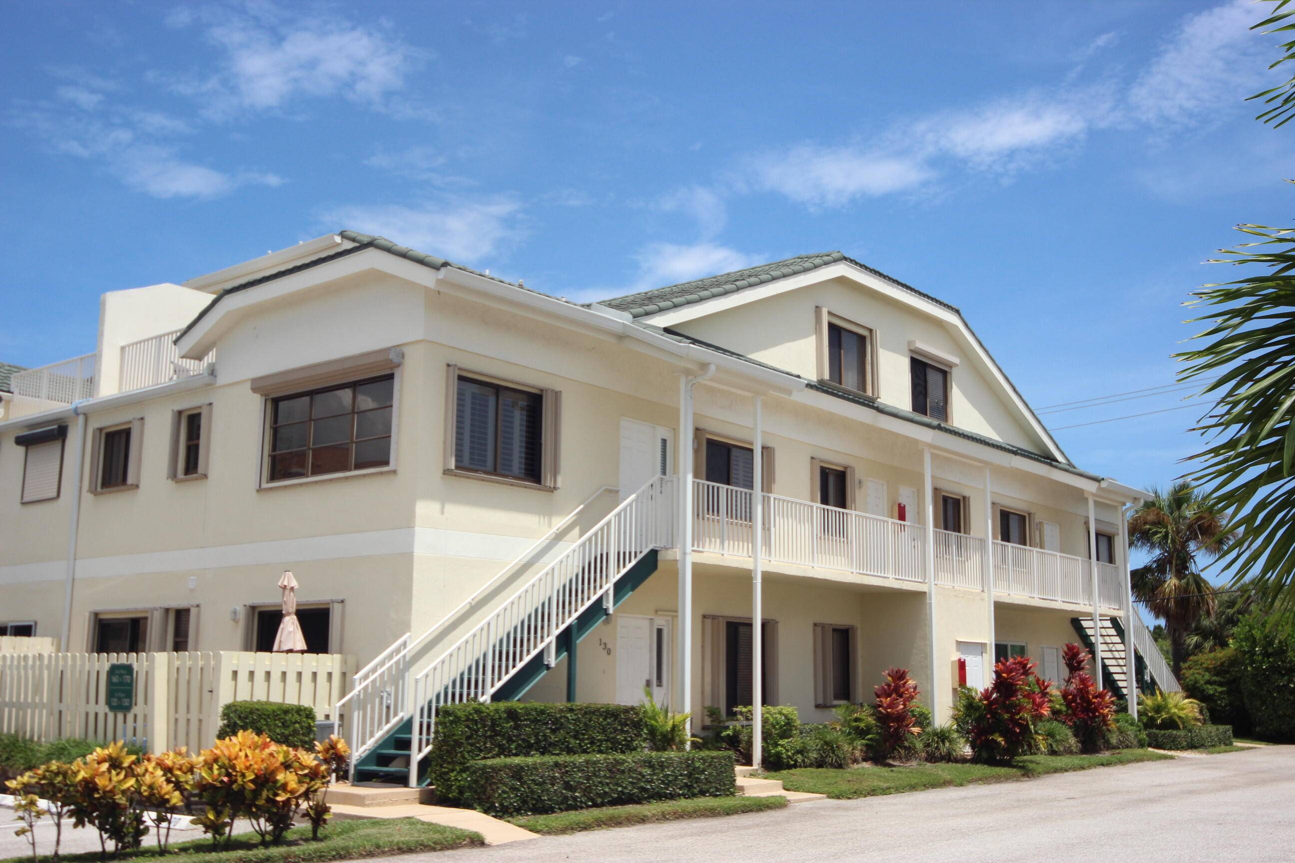 Owner just updated unit including 48'' white tile floors in living area.