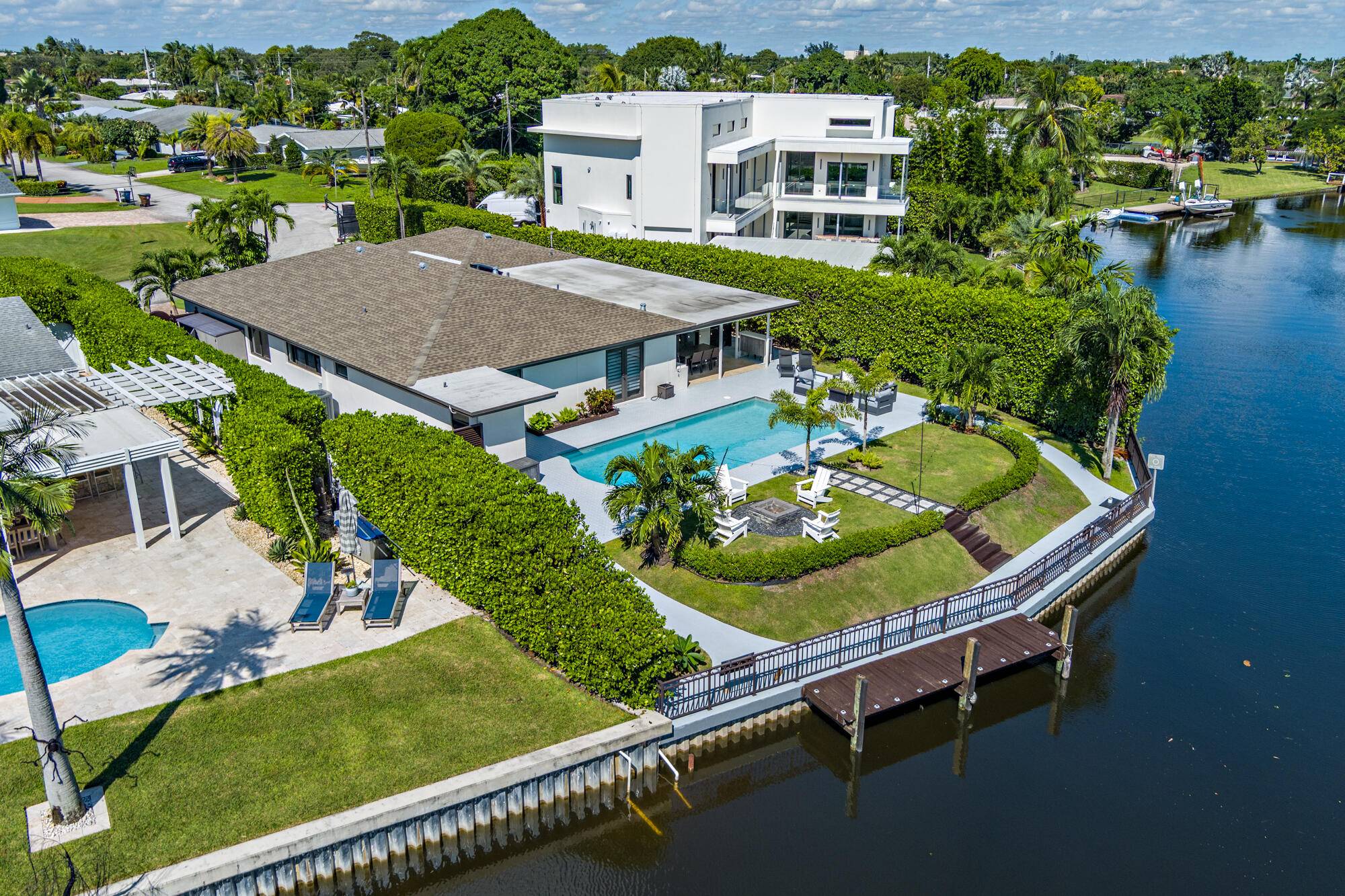 One of a Kind Waterfront Retreat in Lake Clarke Shores.