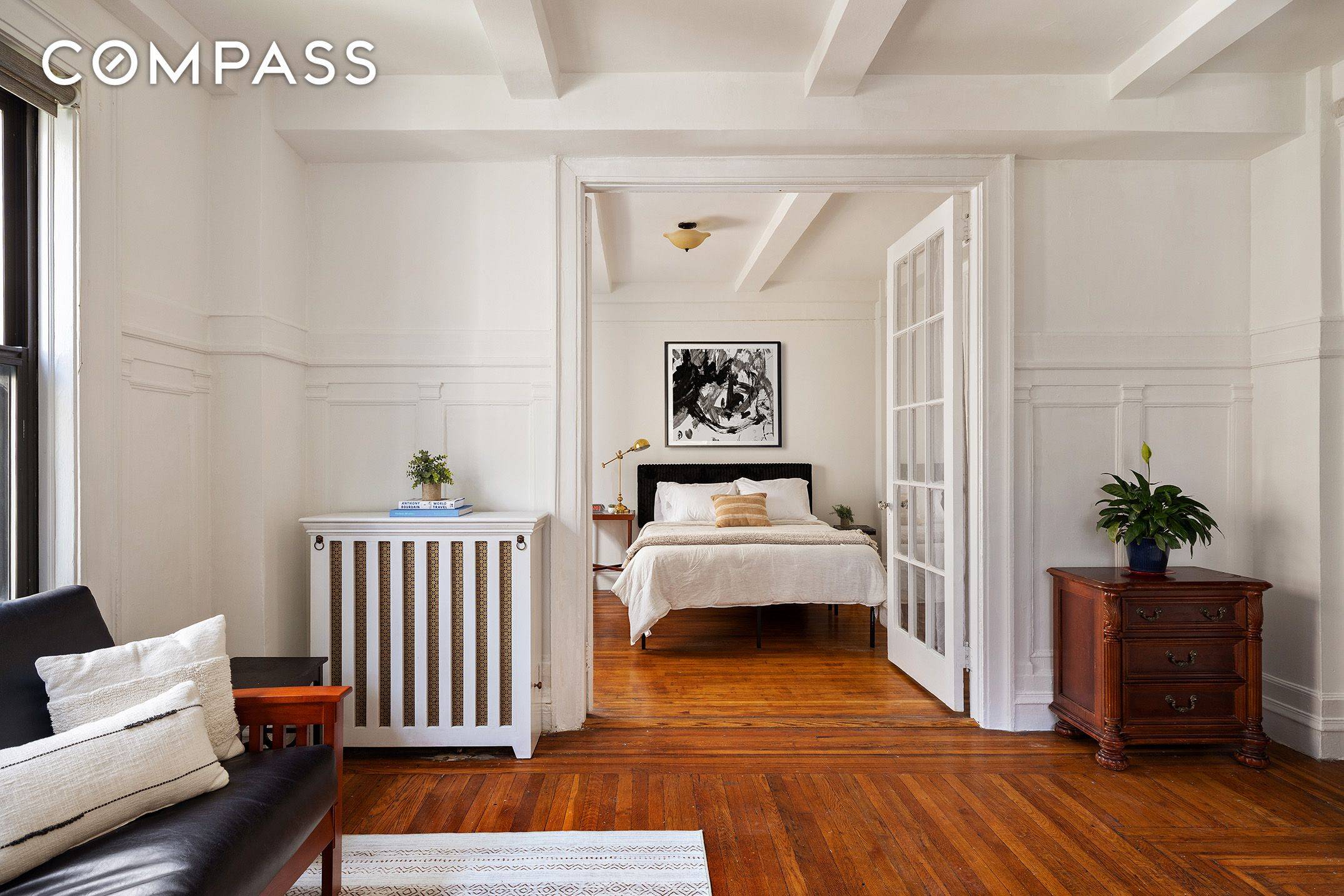 Finally, an affordable, bright one bedroom in a highly sought after Morningside Heights location set within an immaculate, coveted prewar coop.