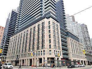 The Britt Luxury Condo At Bay amp ; Wellesley 1 Bedroom Den amp ; 1 Washroom, Modern Kitchen With B I Appliances, Quartz Countertop Laminated Floor Throughout Easy Access To ...