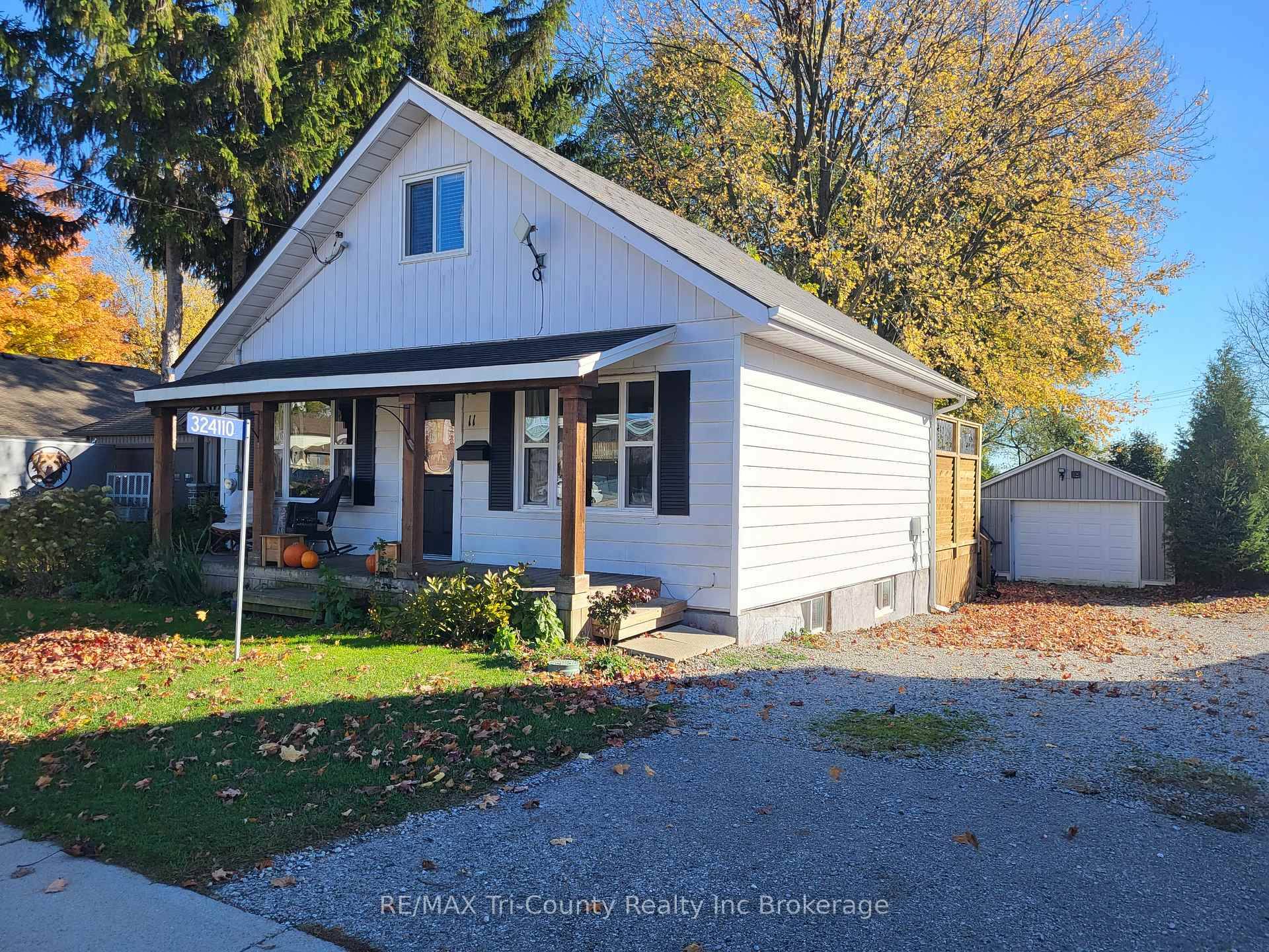 Move into the lovely village of Mount Elgin on a deep, private lot !