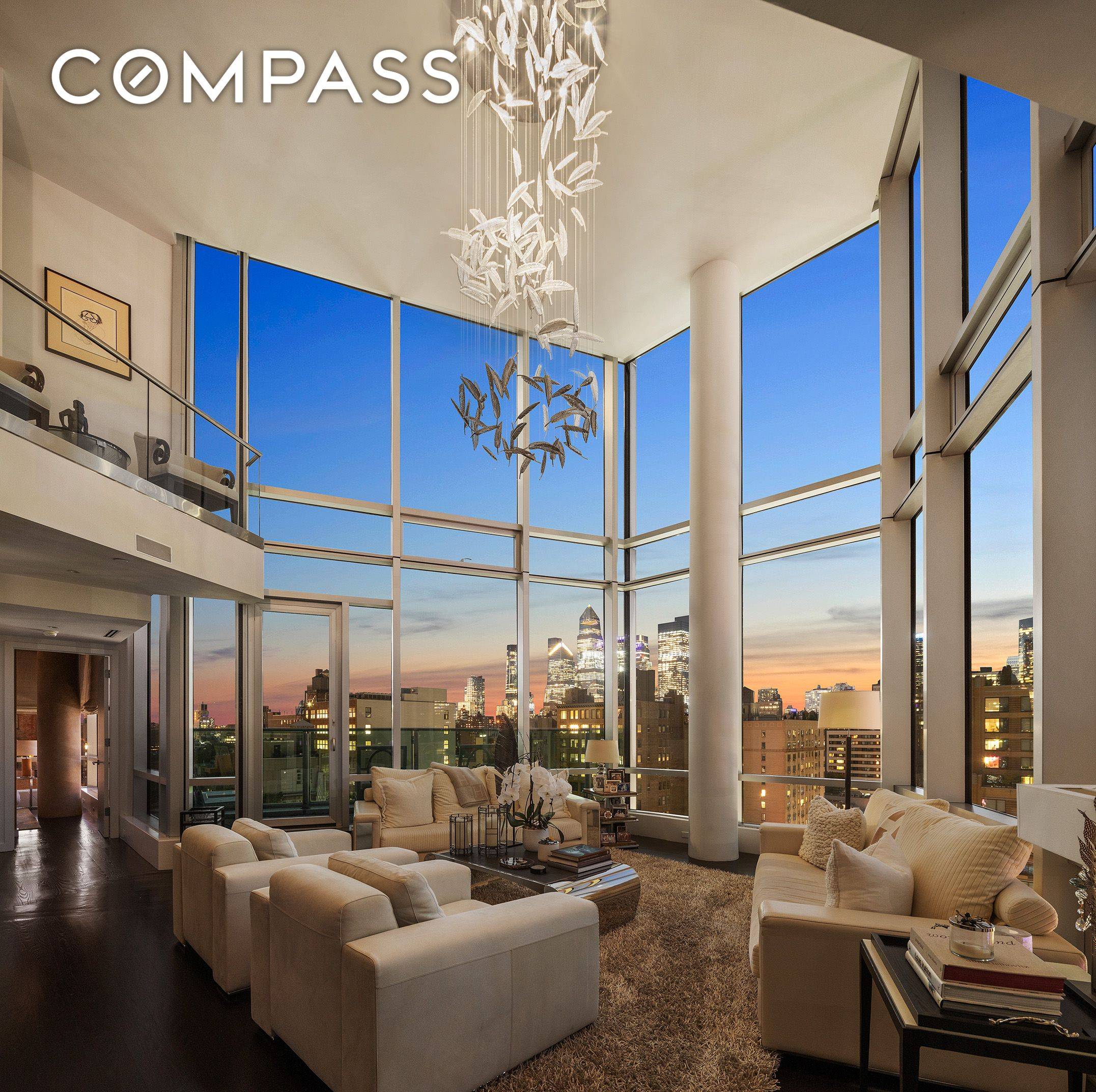 Conveniently positioned high above Central Chelsea, equidistant to West Chelsea Hudson Yards, the Flatiron District Union Square, and Greenwich Village just four streets south, this impressive Triplex penthouse delivers unprecedented ...