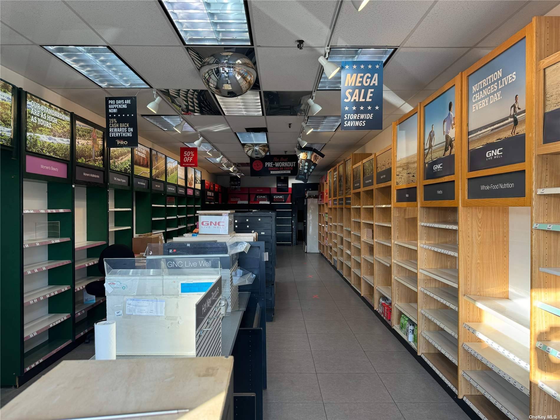 Commercial property available at Flushing Downtown area with private bathroom.