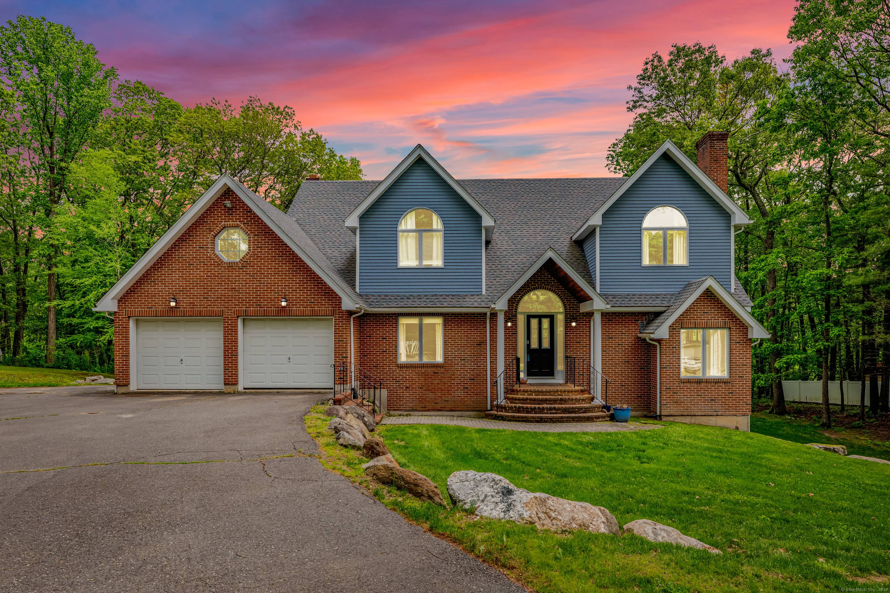 European elegance is displayed throughout this completely transformed home.