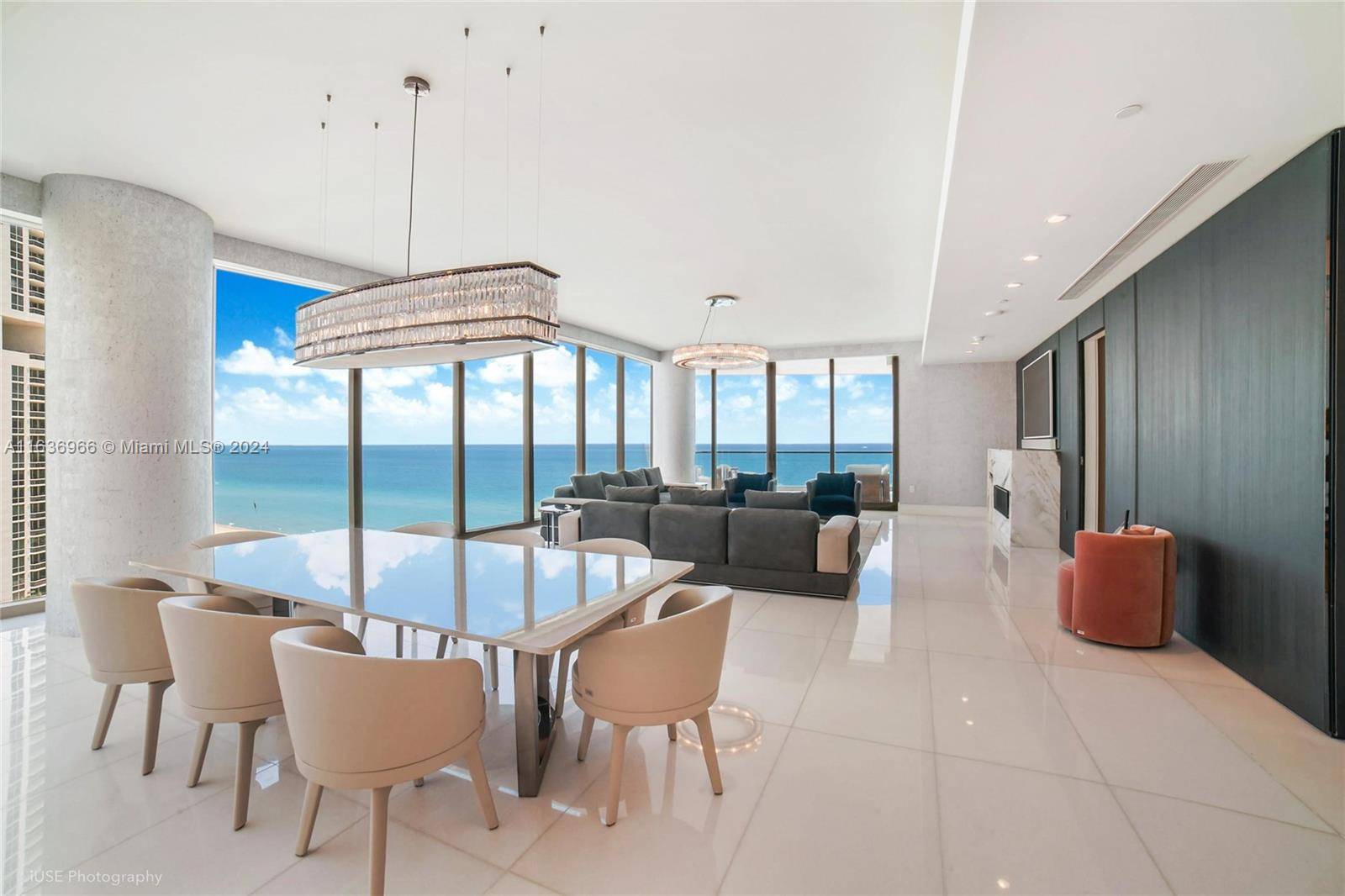 Experience luxury living in this spectacular direct oceanfront corner 4 beds, 5.