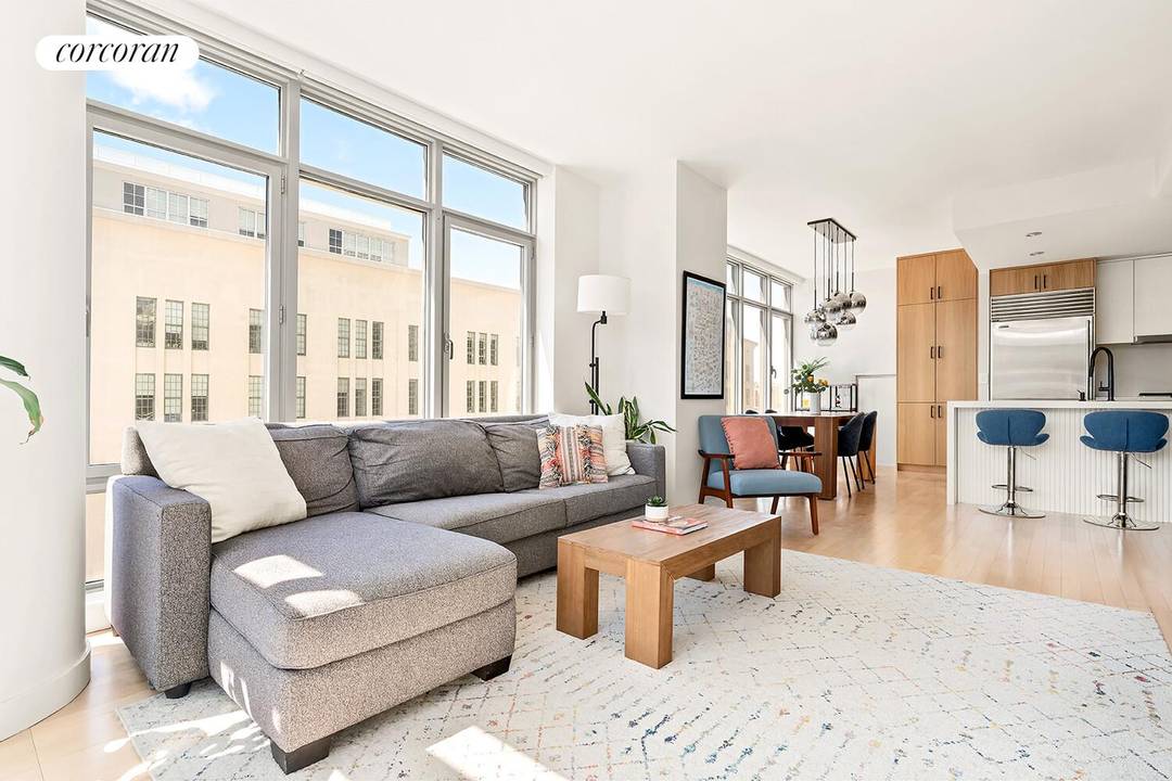 Beautifully Renovated Waterfront Home at Northside Piers Space, light, and value come together in this fantastic 1, 152 SF smart home at Northside Piers.