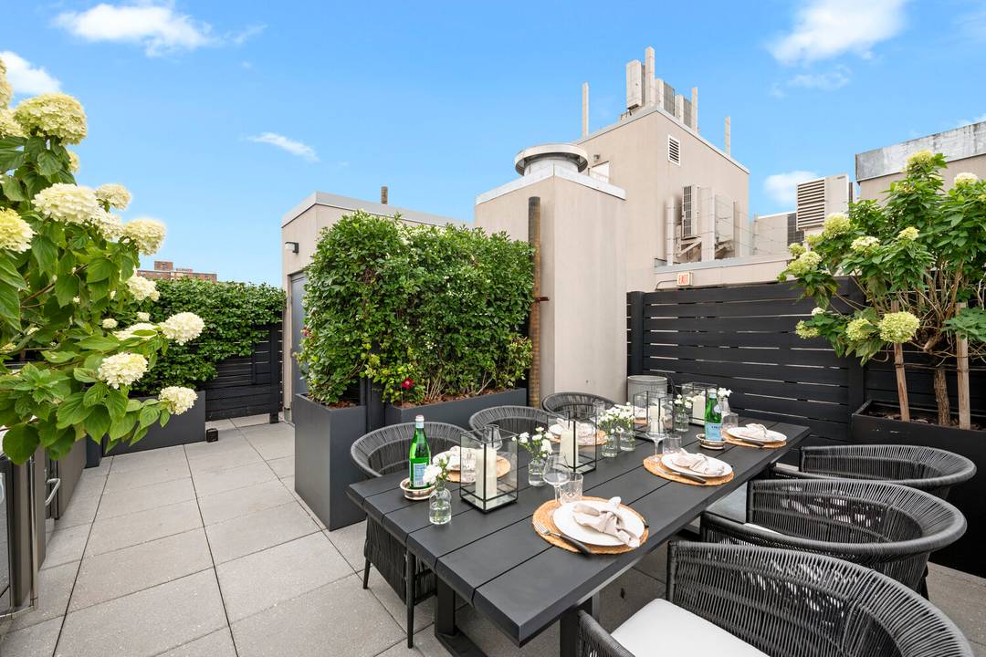 Exceptional Penthouse Residence with Panoramic City Views and Private Terraces situated atop the highly sought after 50 Clinton Street Condominium A boutique, full service building on the vibrant Lower East ...