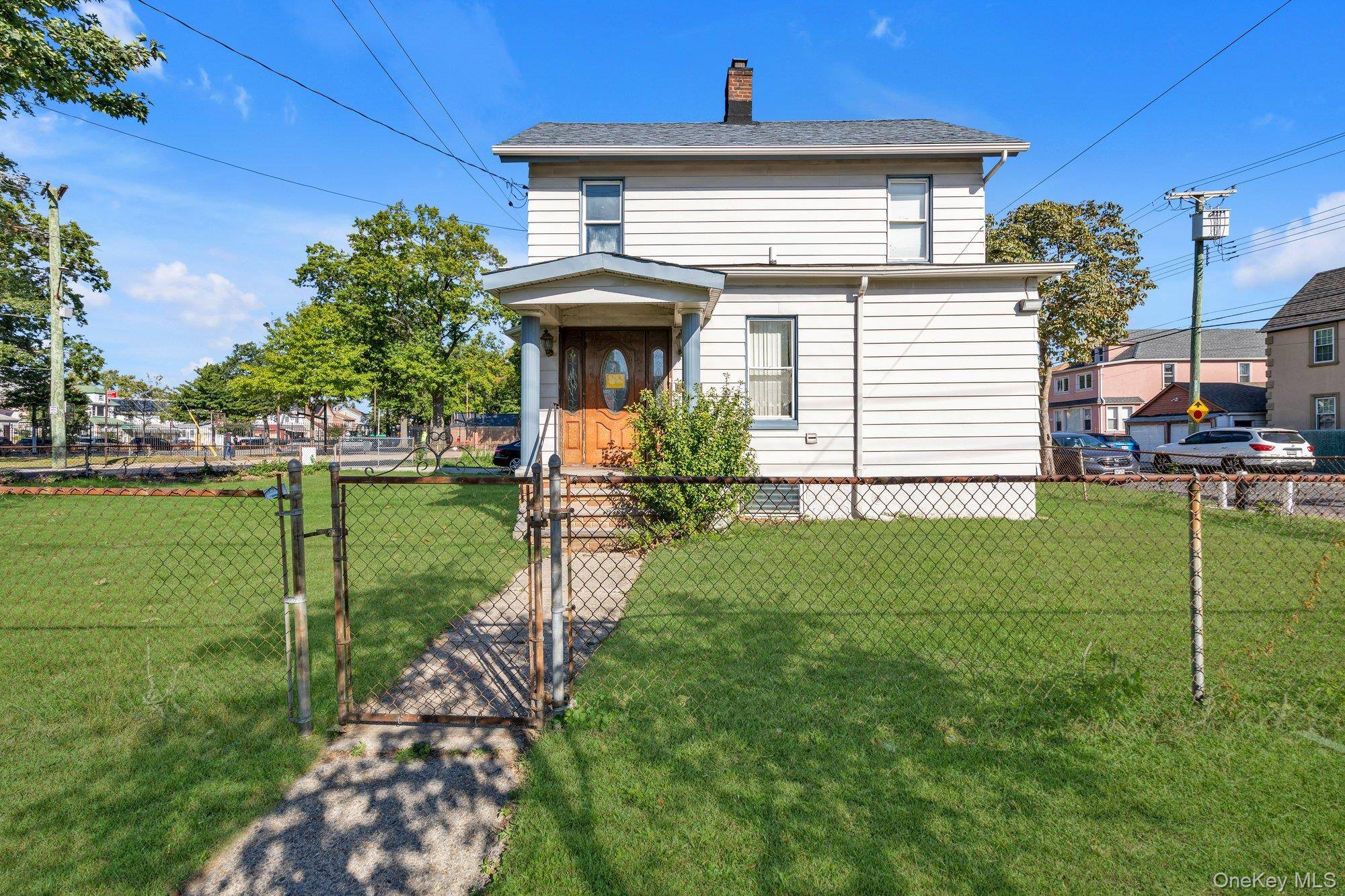 This detached property is being sold as both a residence and land, offering plenty of potential.
