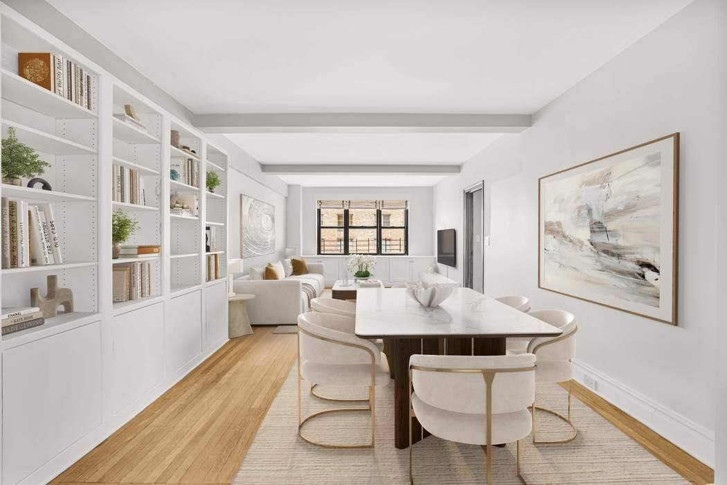 Sun Flooded Upper East Side 2B 2B in Art Deco Jewel This bright, high floor, 2B 2B home marries the grandeur of pre war architecture with the sophistication of the ...