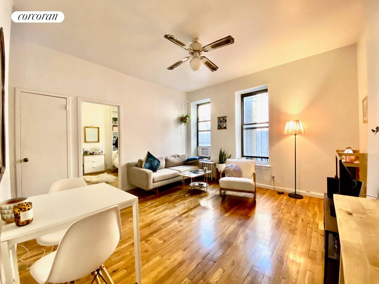 Large 2 bedroom with high ceilings.