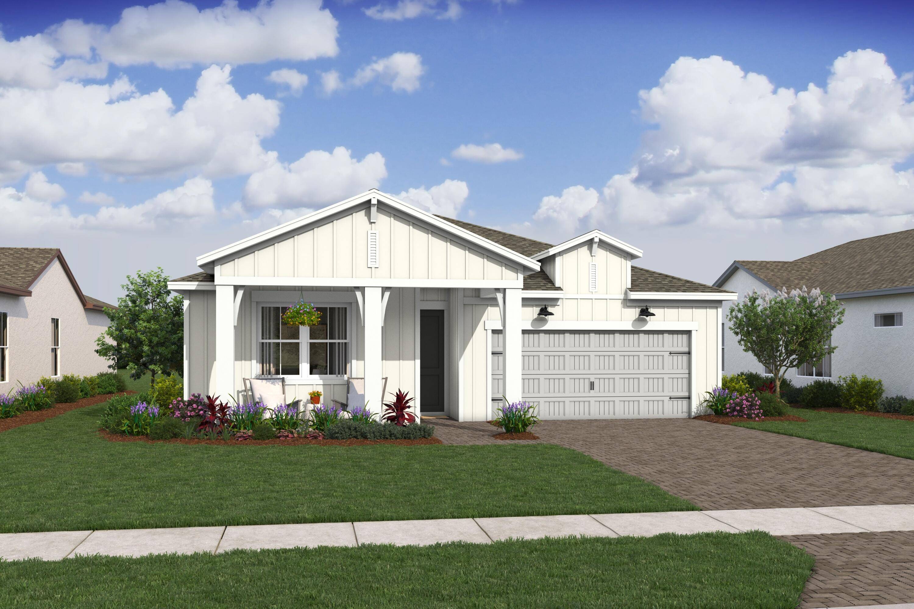 Introducing the Bogart home design at Four Seasons at Wylder, a premier 55 active adult community in Port St.