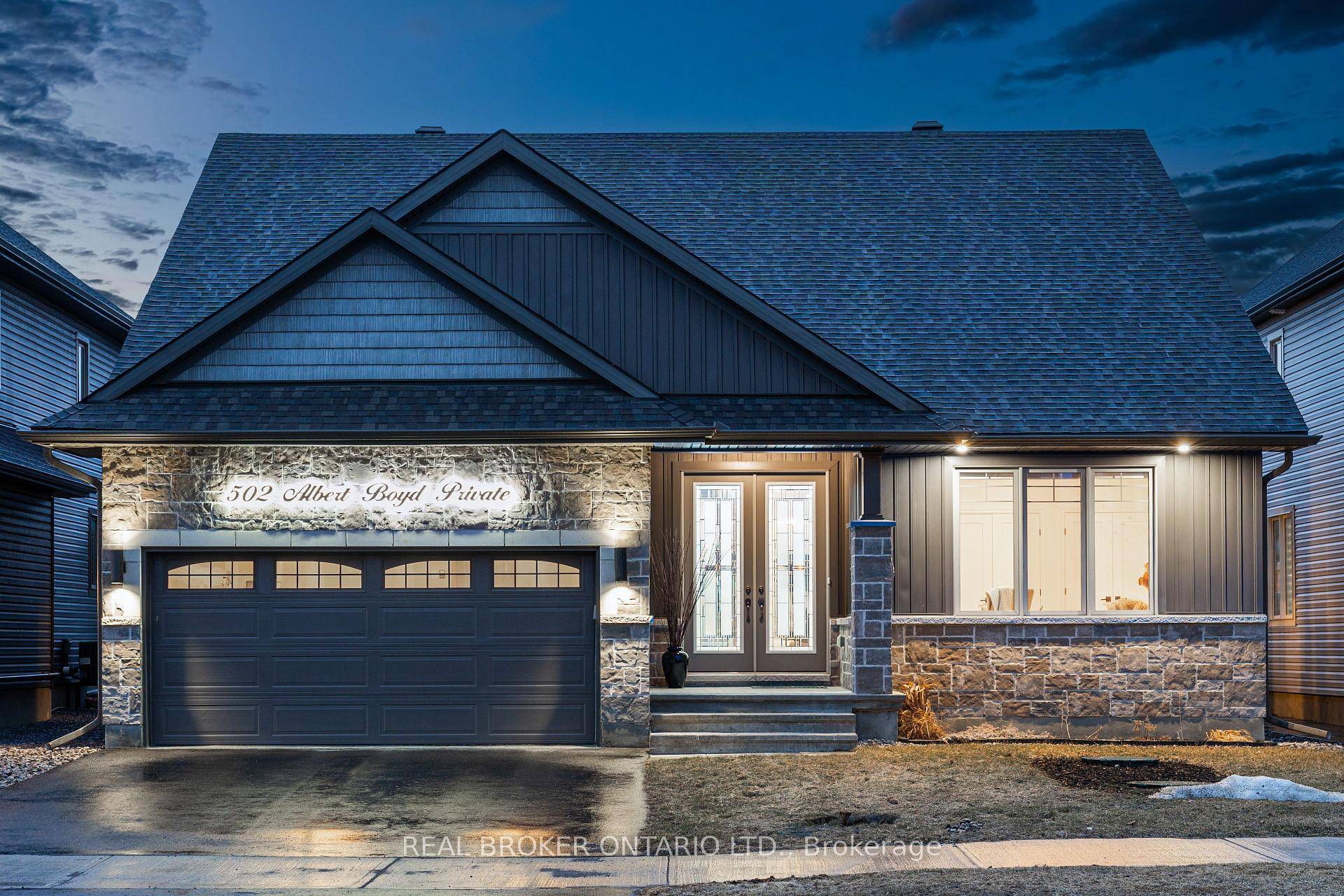 Welcome to 502 Albert Boyd Private, a beautifully upgraded bungaloft nestled in the prestigious community of Diamondview Estates, just five minutes from the charming village of Carp.