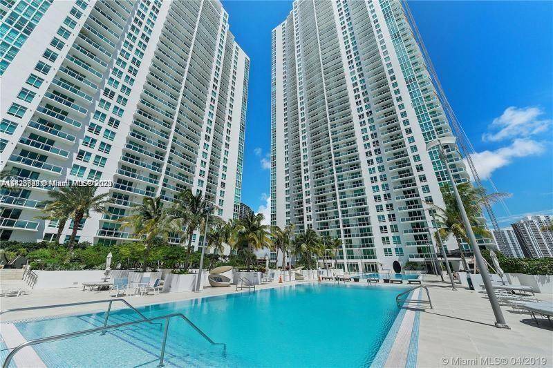 Beautiful 34th floor unit at The Plaza overlooking prestigious Brickell Ave.