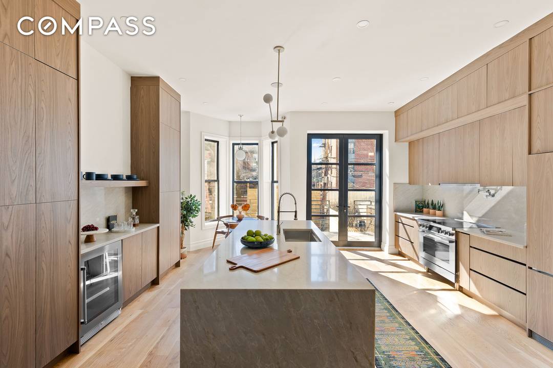 582 Quincy Street is a meticulously renovated 20 foot wide two family brownstone that seamlessly blends the elegance of classic Brooklyn architecture with the comfort and sophistication of modern design.